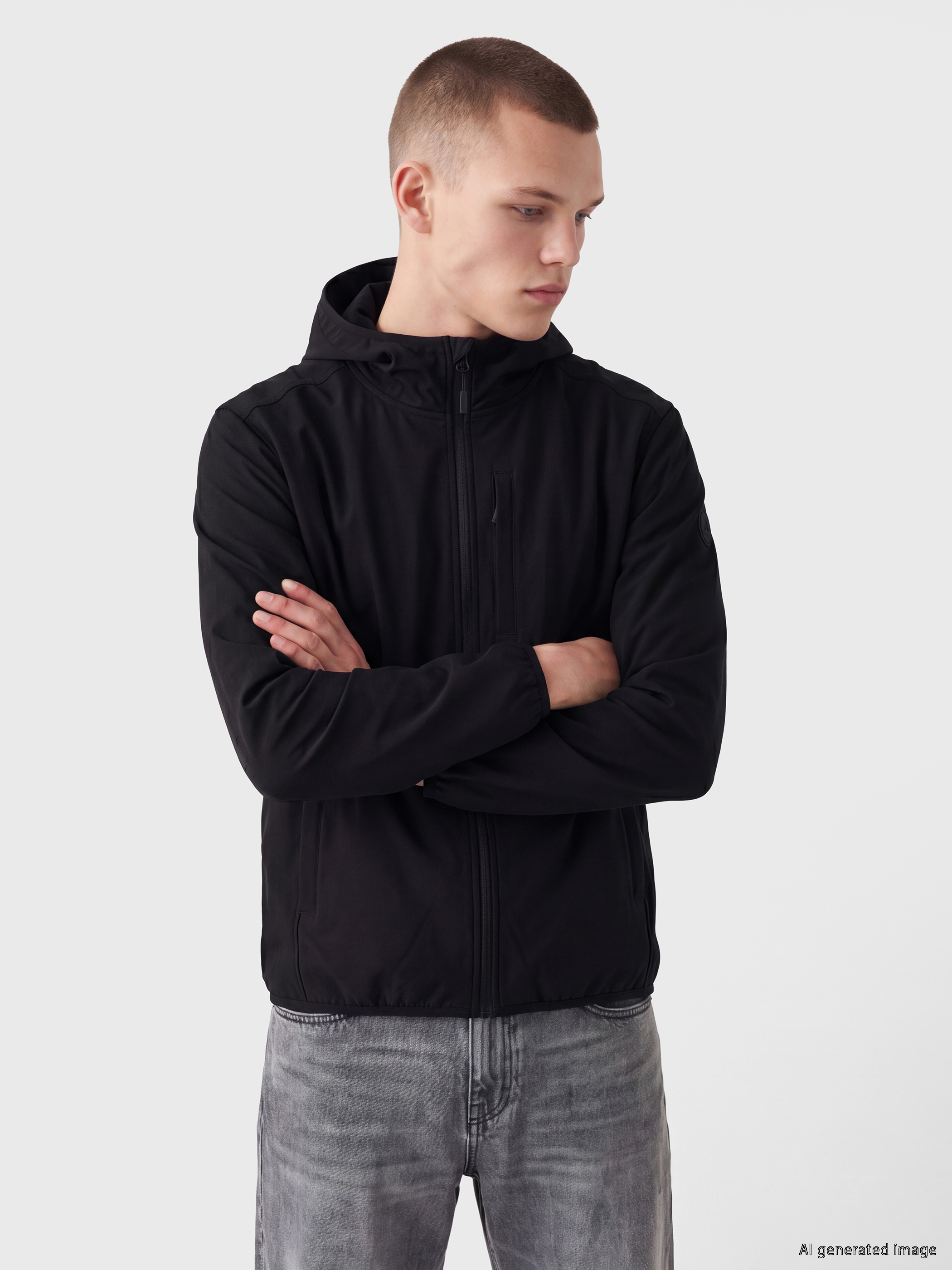 XSIDE Regular Fit Kapüşonlu Erkek Ceket