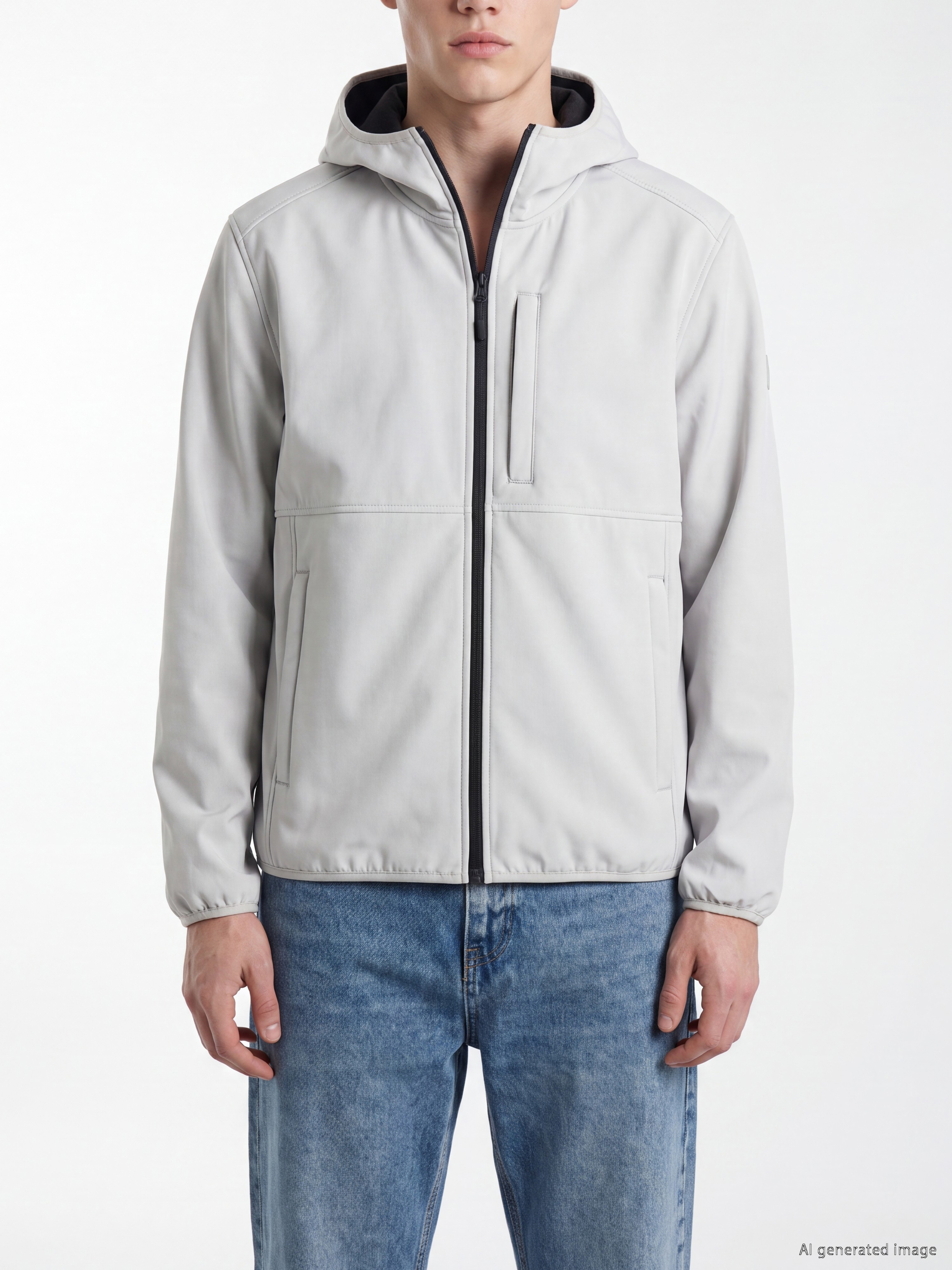 XSIDE Regular Fit Kapüşonlu Erkek Ceket görsel 3