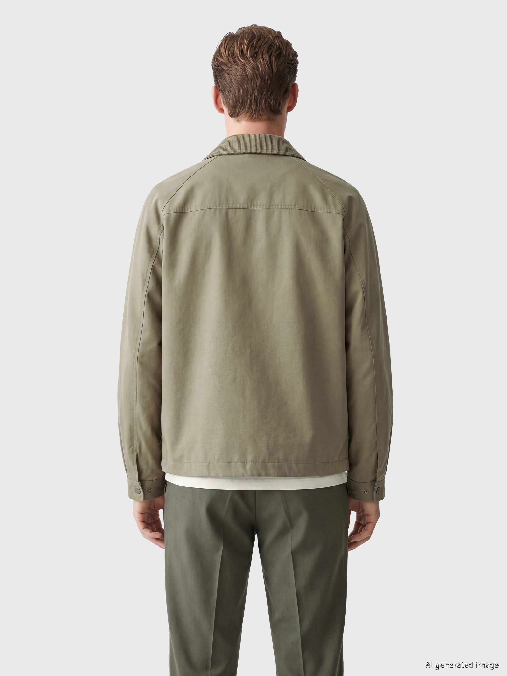 SOUTHBLUE Regular Fit Kadife Yaka Erkek Ceket görsel 4