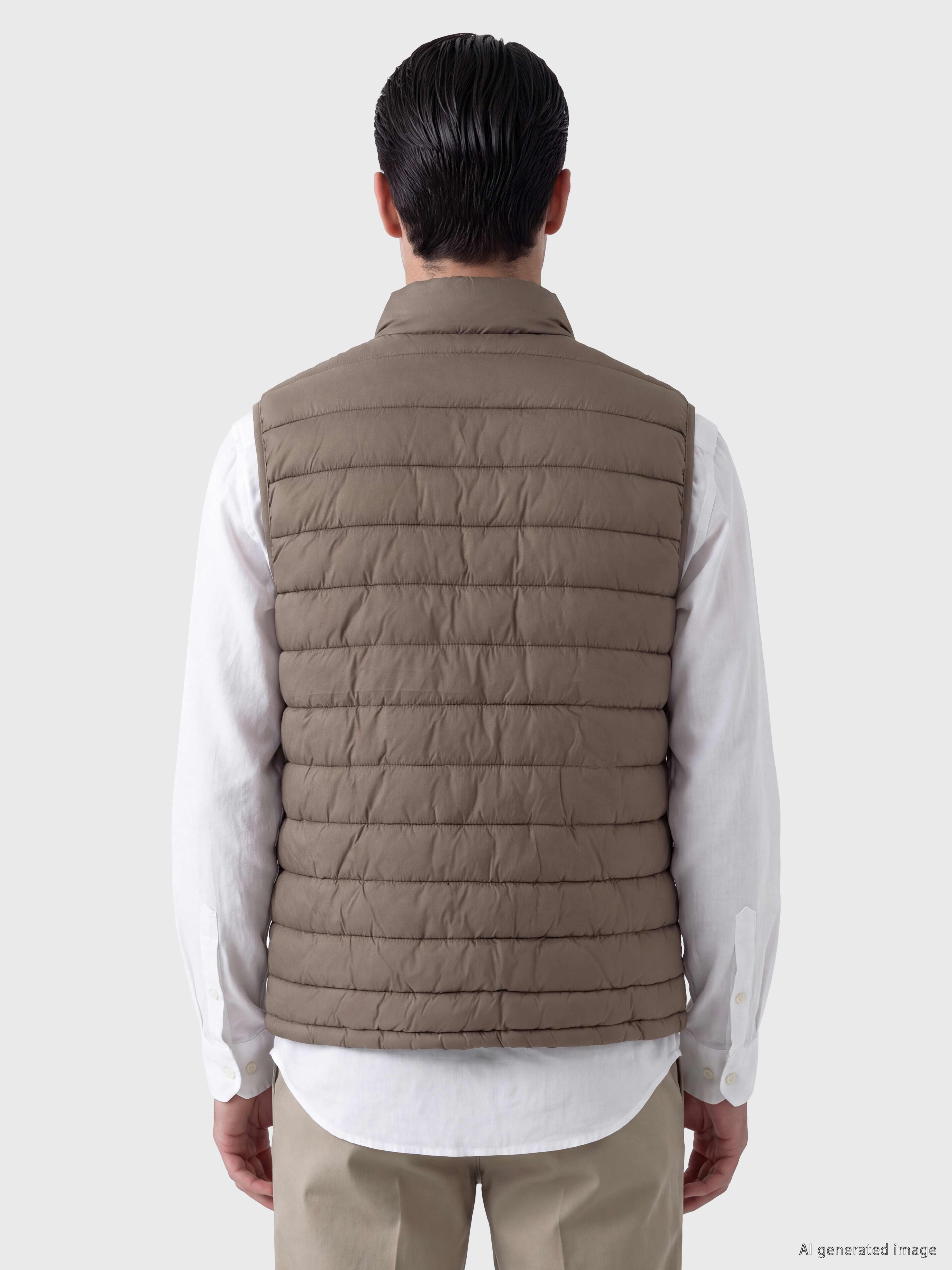 LCWAIKIKI Classic Regular Fit Dik Yaka Erkek Şişme Yelek görsel 3