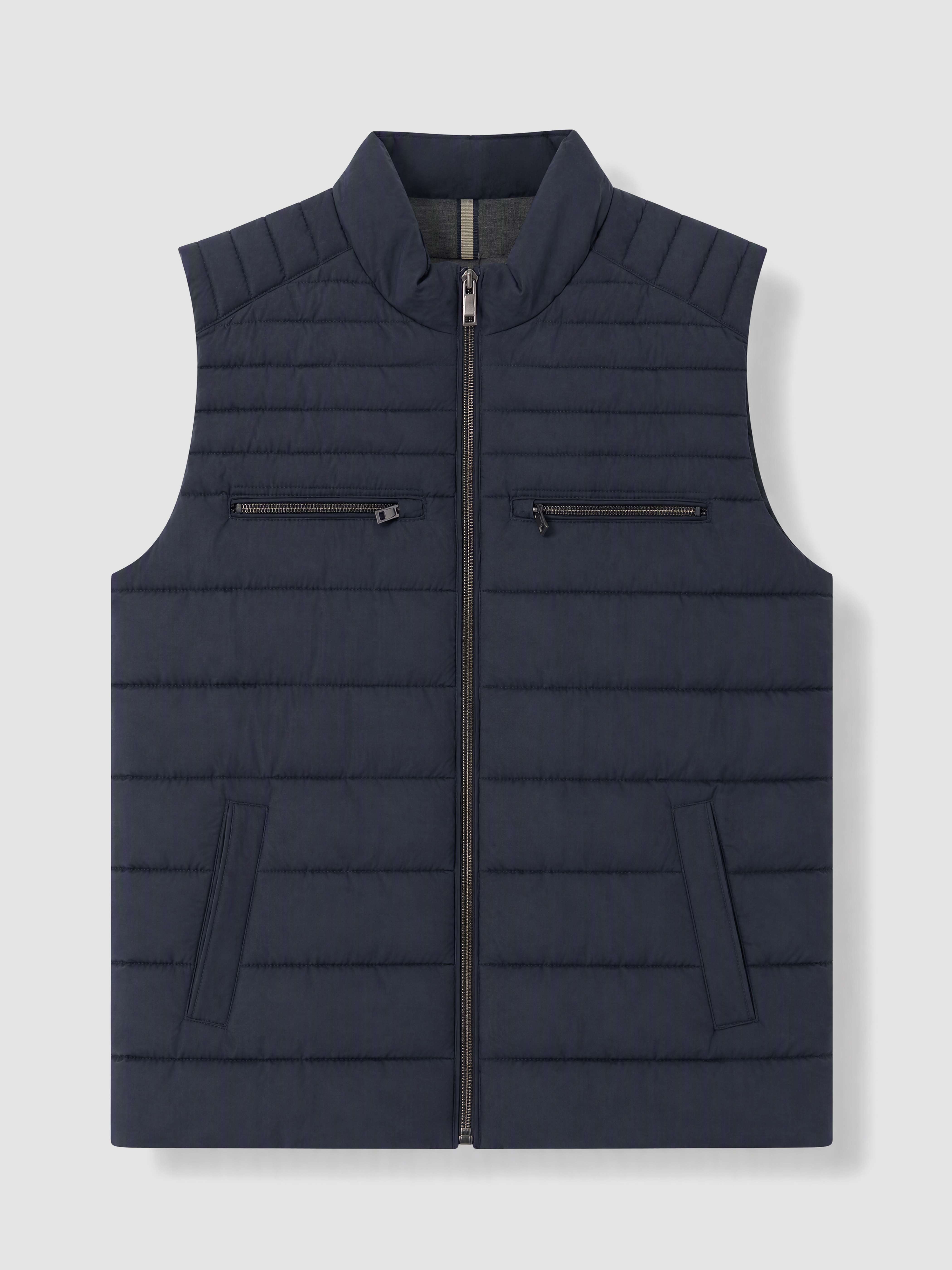 LCWAIKIKI Classic Regular Fit Dik Yaka Erkek Yelek görsel 4