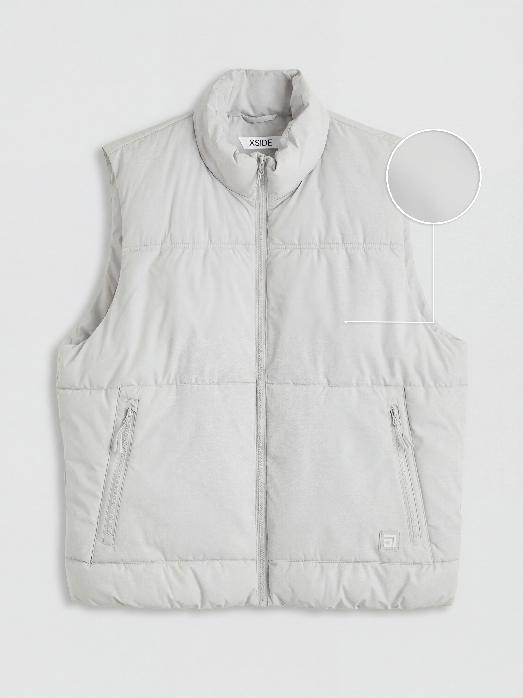 XSIDE Regular Fit Dik Yaka Erkek Şişme Yelek görsel 6