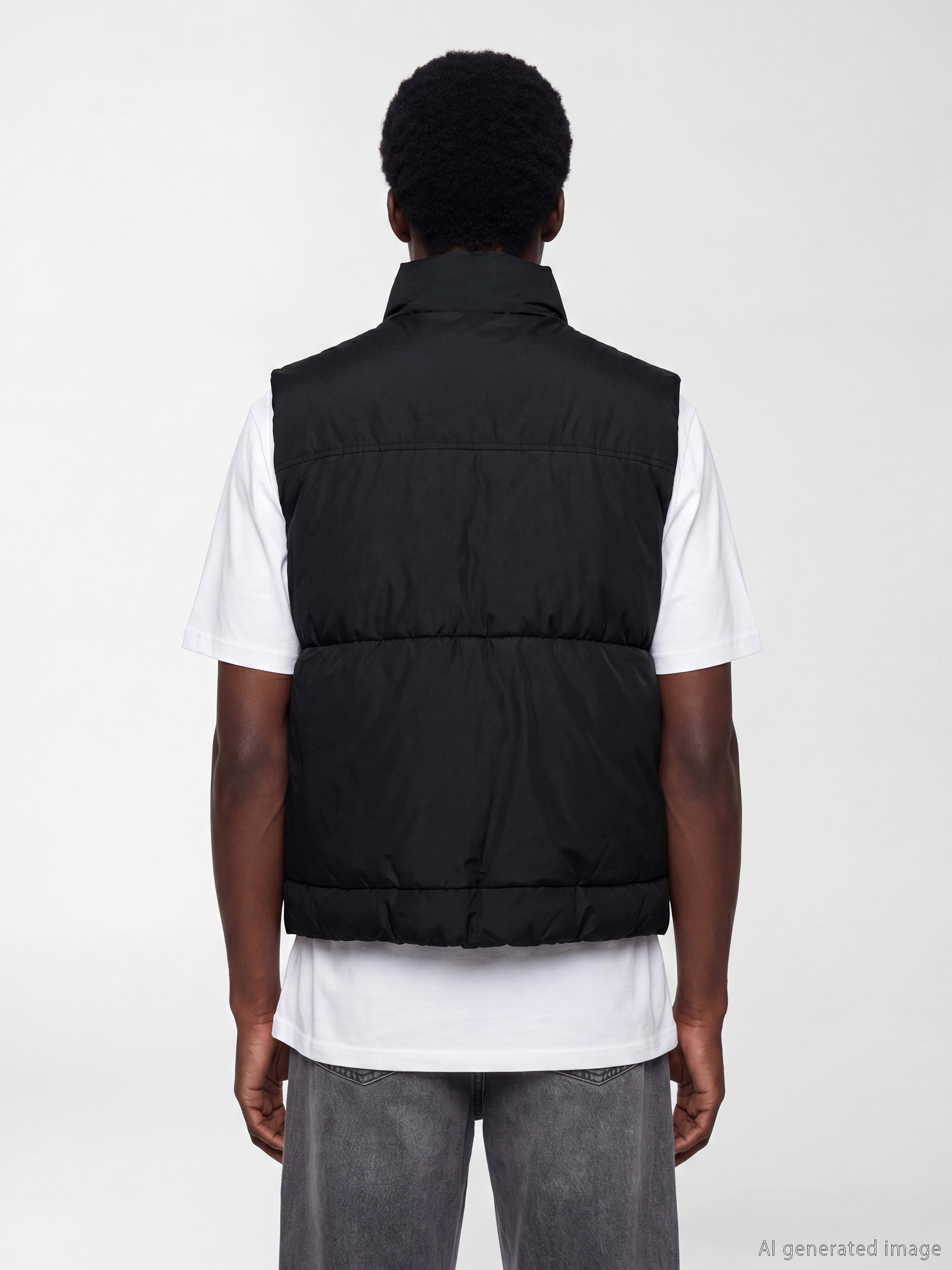XSIDE Regular Fit Dik Yaka Erkek Şişme Yelek görsel 4