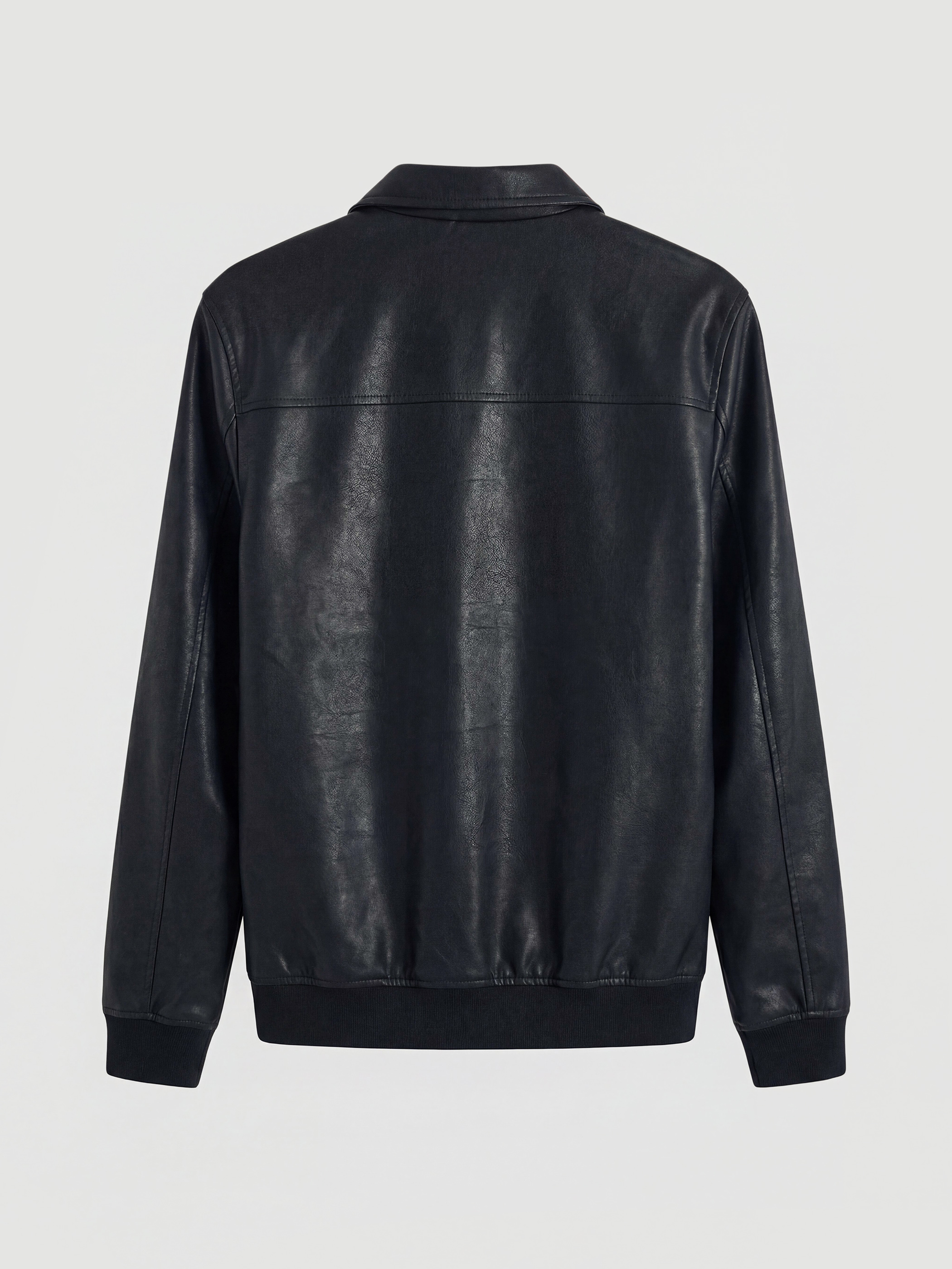 LCWAIKIKI Classic Regular Fit Erkek Deri Görünümlü Ceket görsel 6