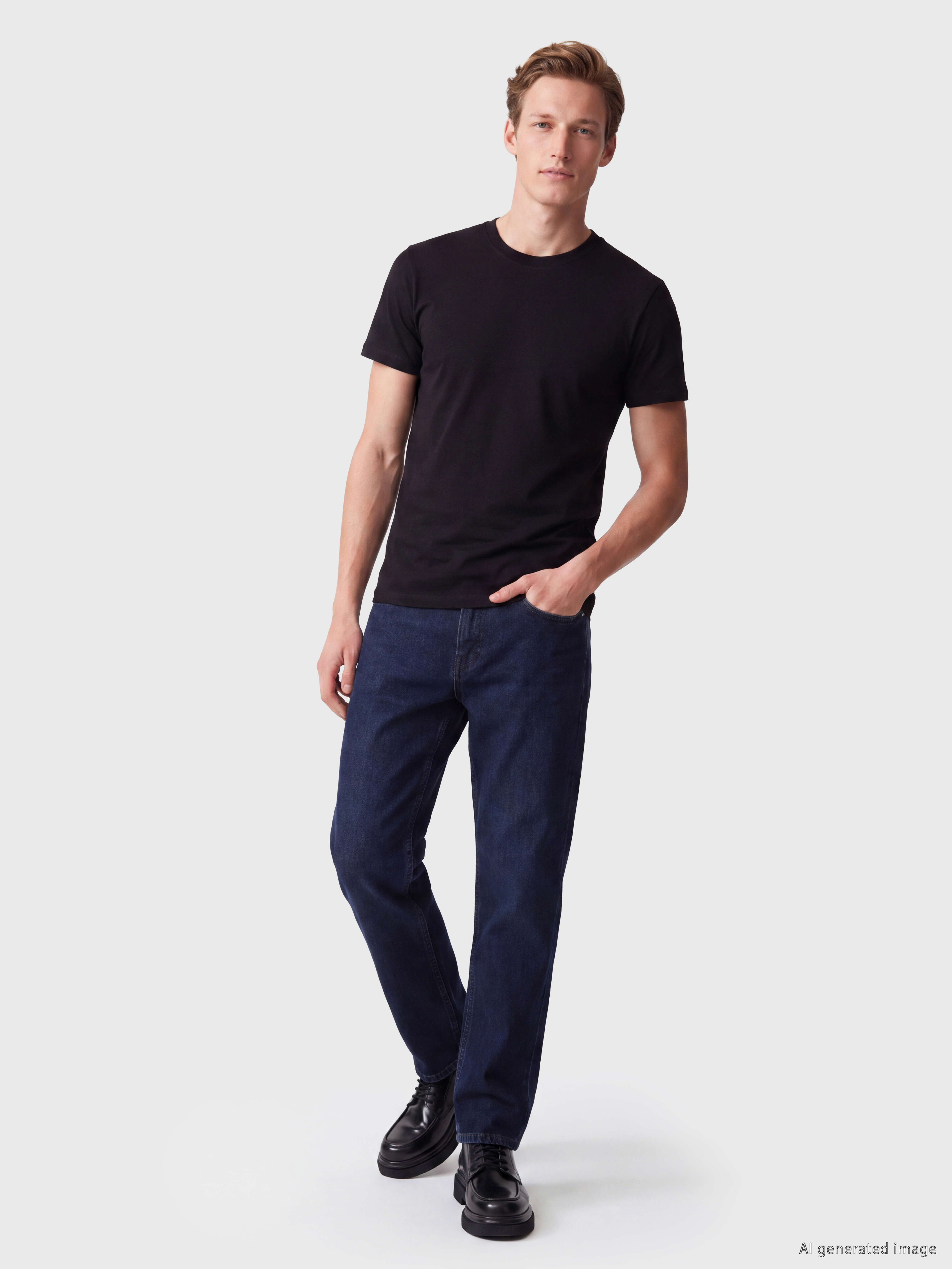 LC WAIKIKI Slim Fit Kalın Kumaş Tişört /02 görsel 2