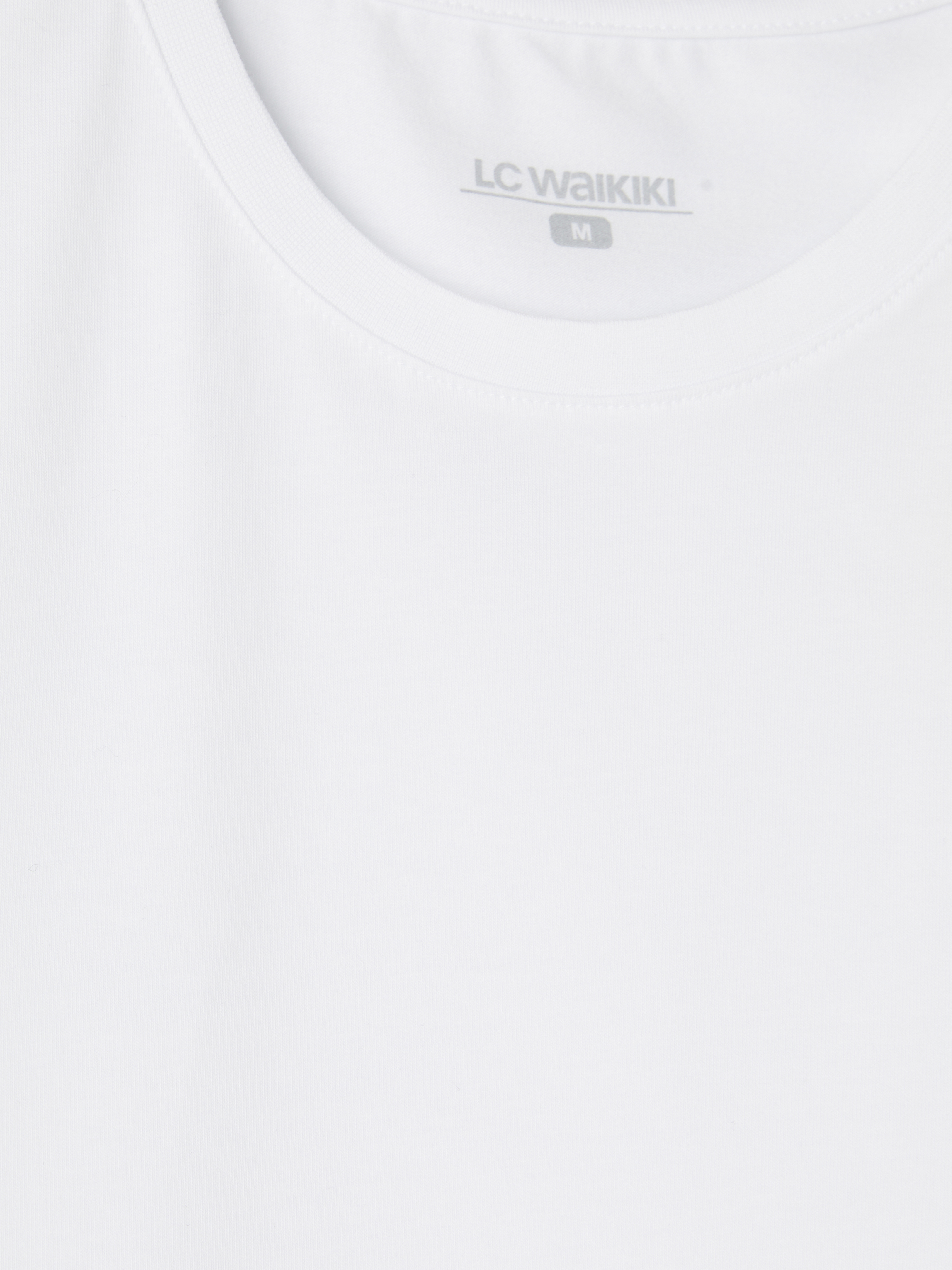LC WAIKIKI Süper Slim Fit Esnek Kumaş Tişört / 01 görsel 5