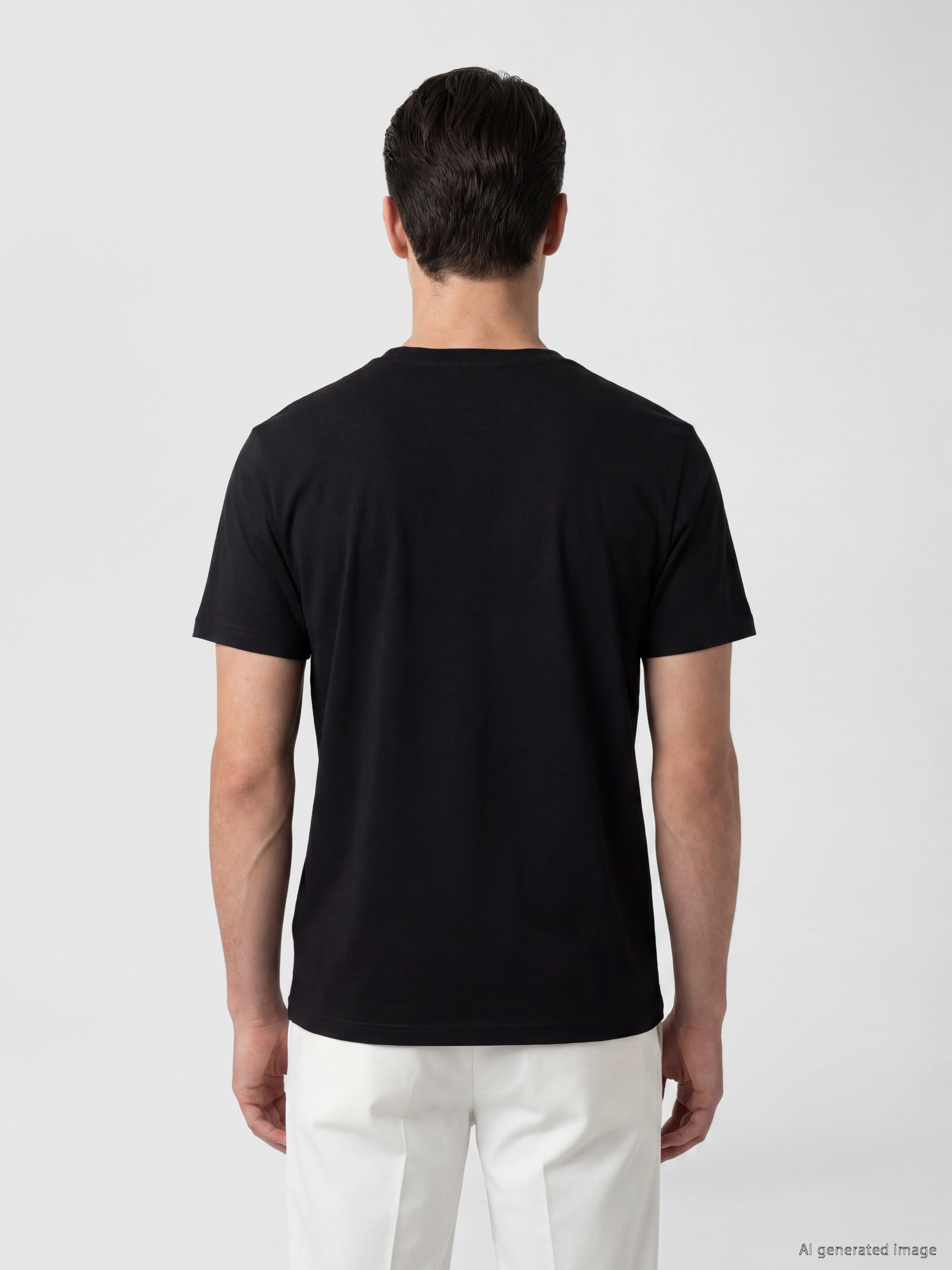 LC WAIKIKI Süper Slim Fit Esnek Kumaş Tişört / 01 görsel 4