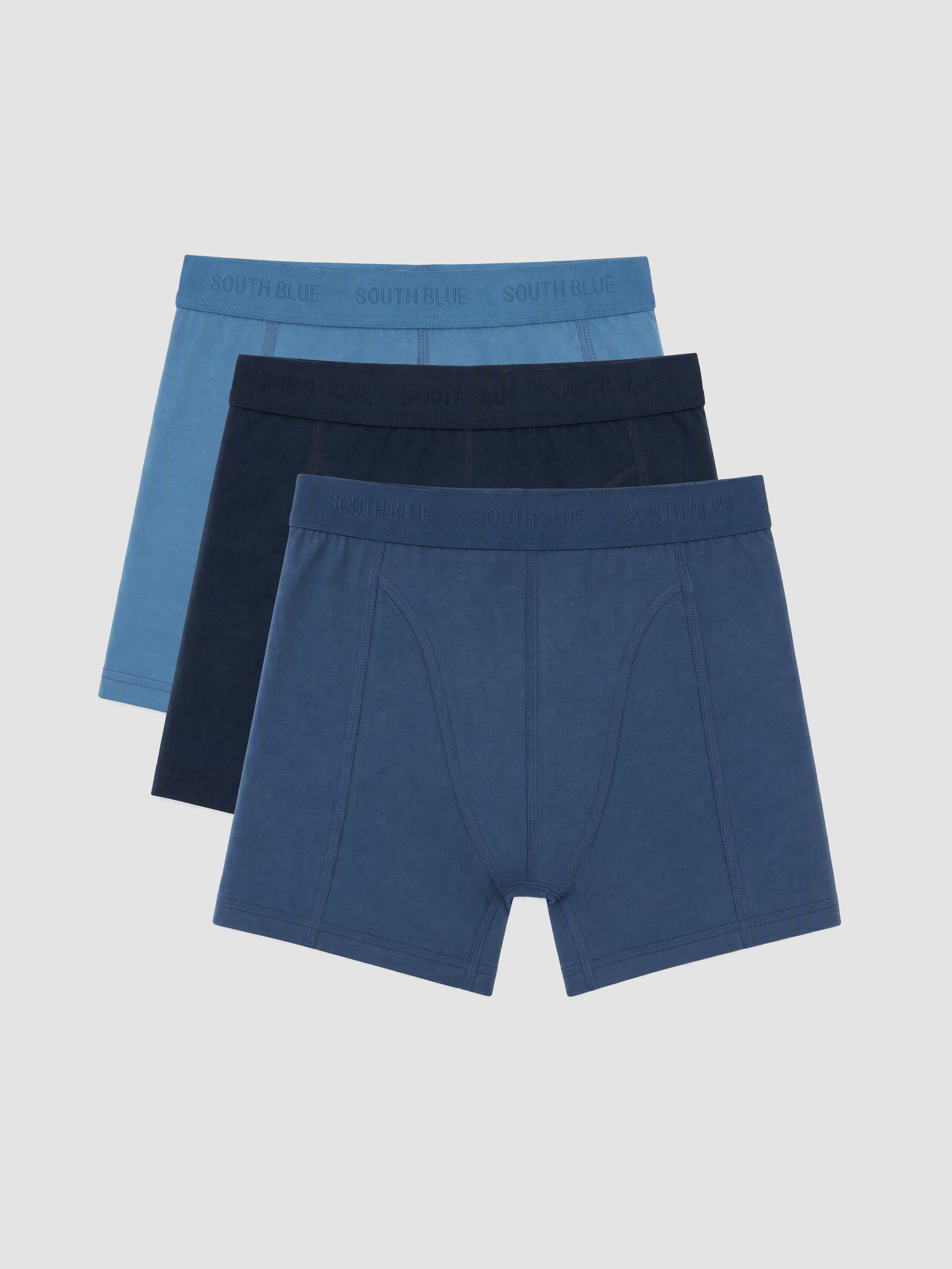 LC WAIKIKI Pamuklu Esnek Erkek Boxer 3'lü Paket