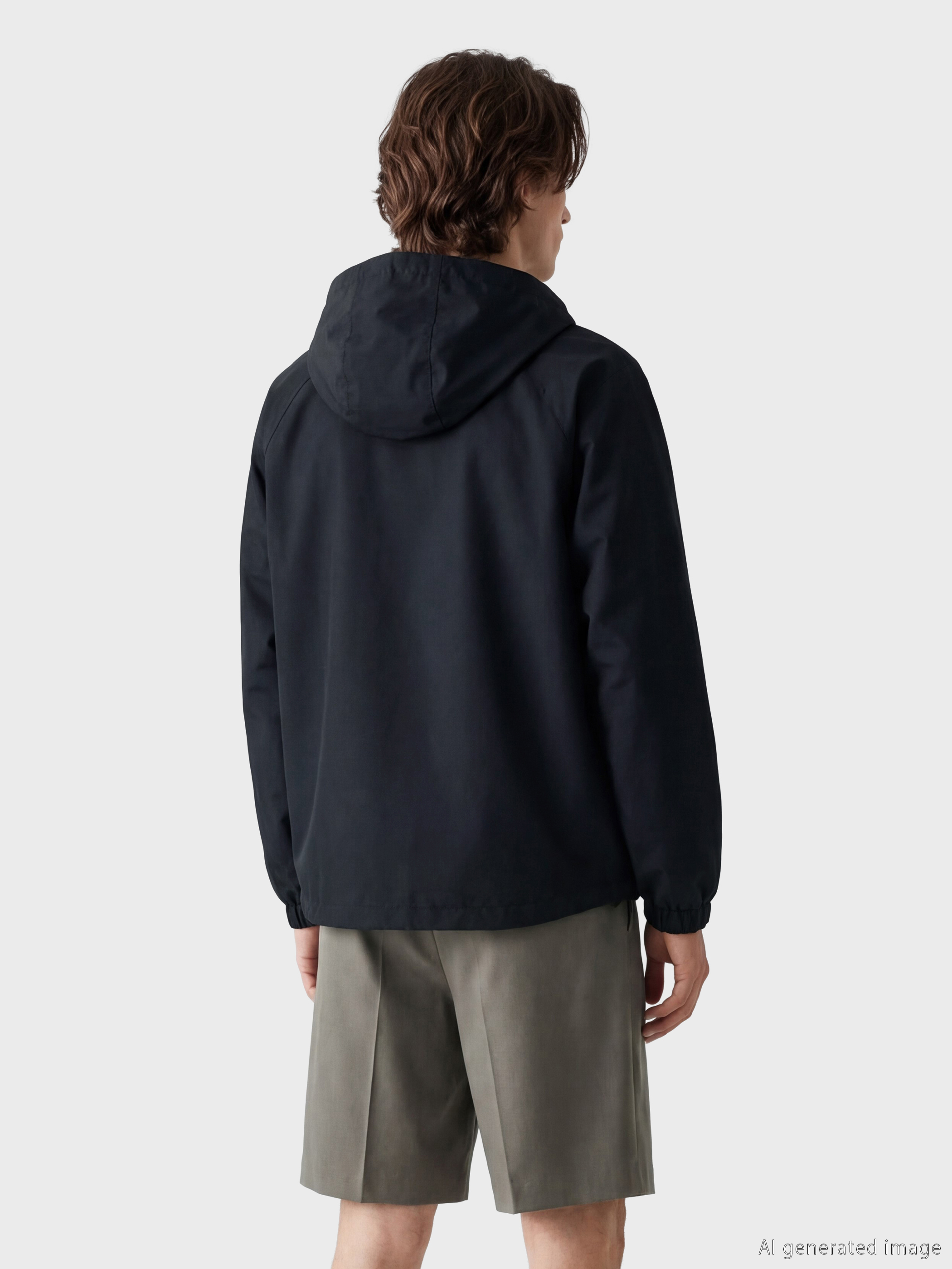 XSIDE Regular Fit Kapüşonlu Erkek Yağmurluk görsel 3