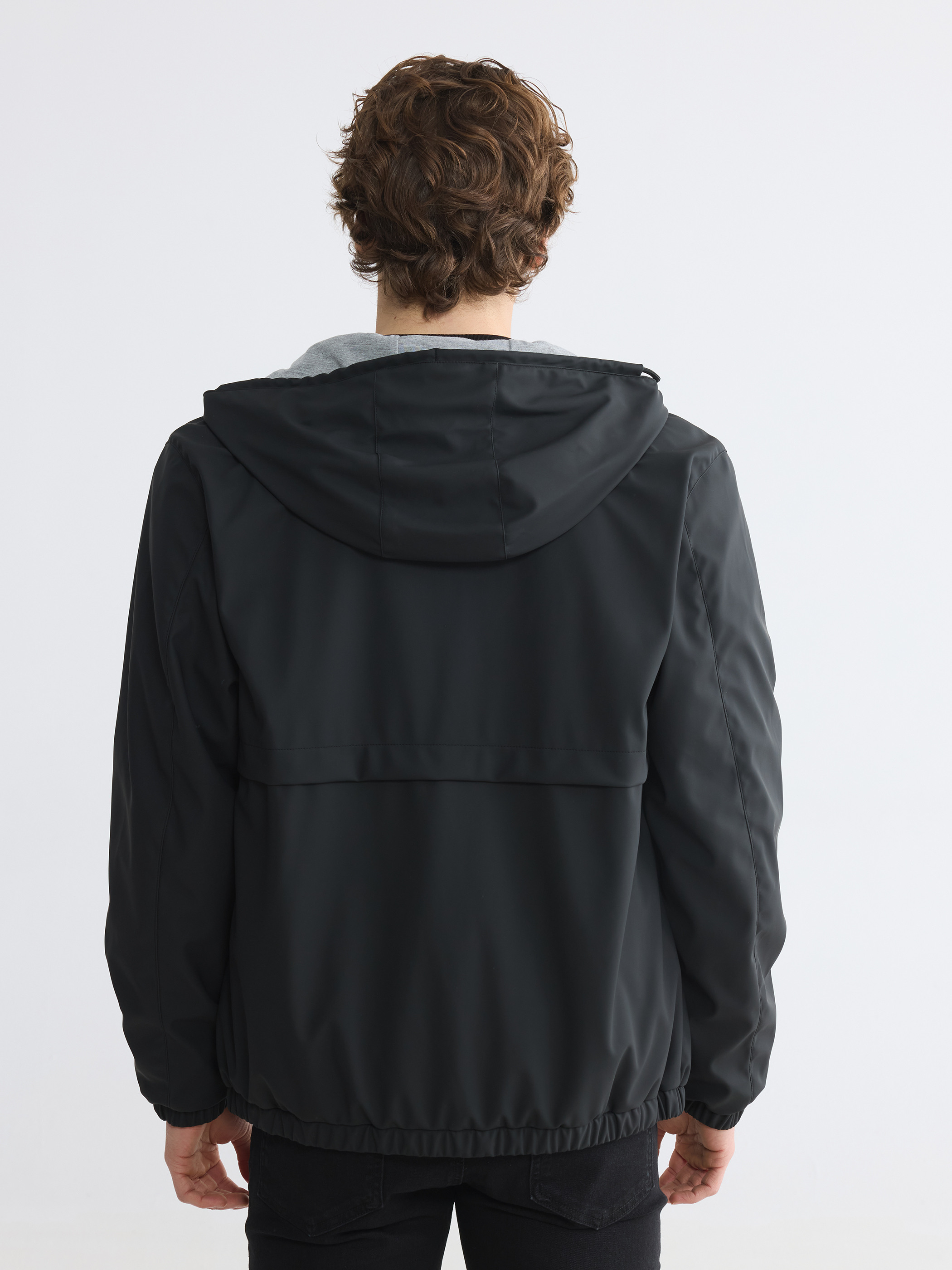 XSIDE Regular Fit Kapüşonlu Erkek Yağmurluk görsel 5