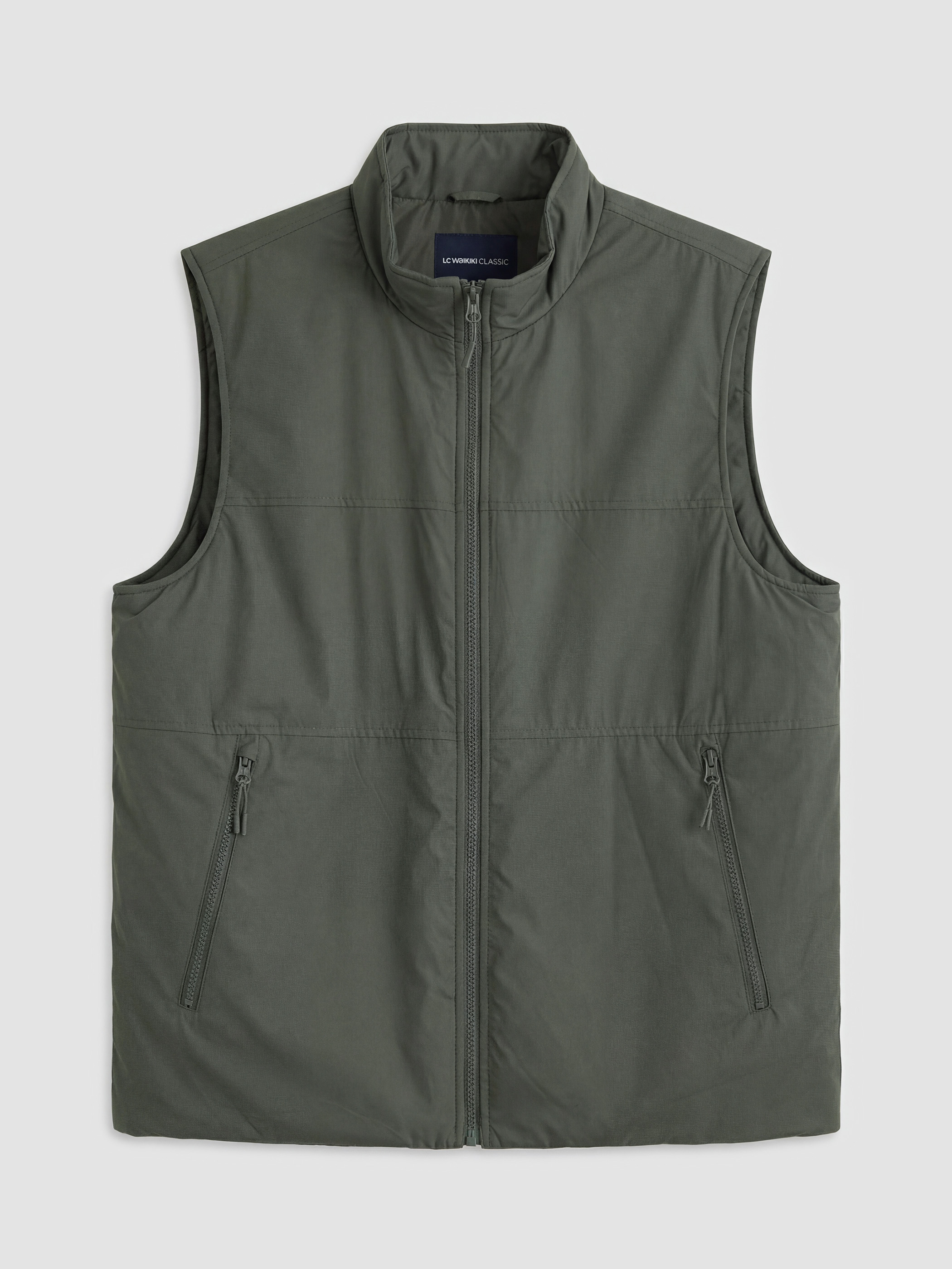 LCWAIKIKI Classic Regular Fit Dik Yaka Erkek Yelek görsel 5