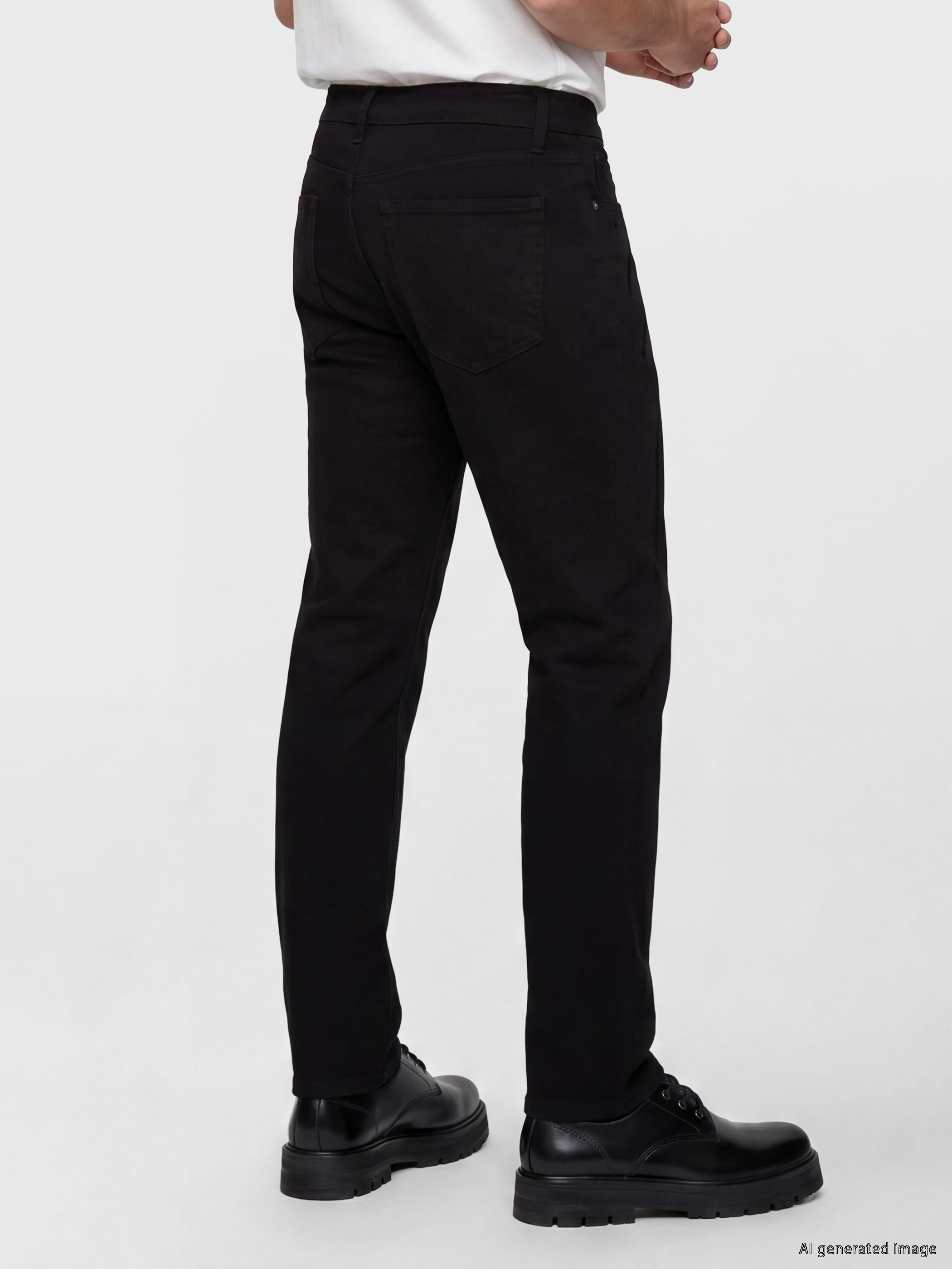 LCWAIKIKI Classic Slim Fit Gabardin Erkek Chino Pantolon görsel 4