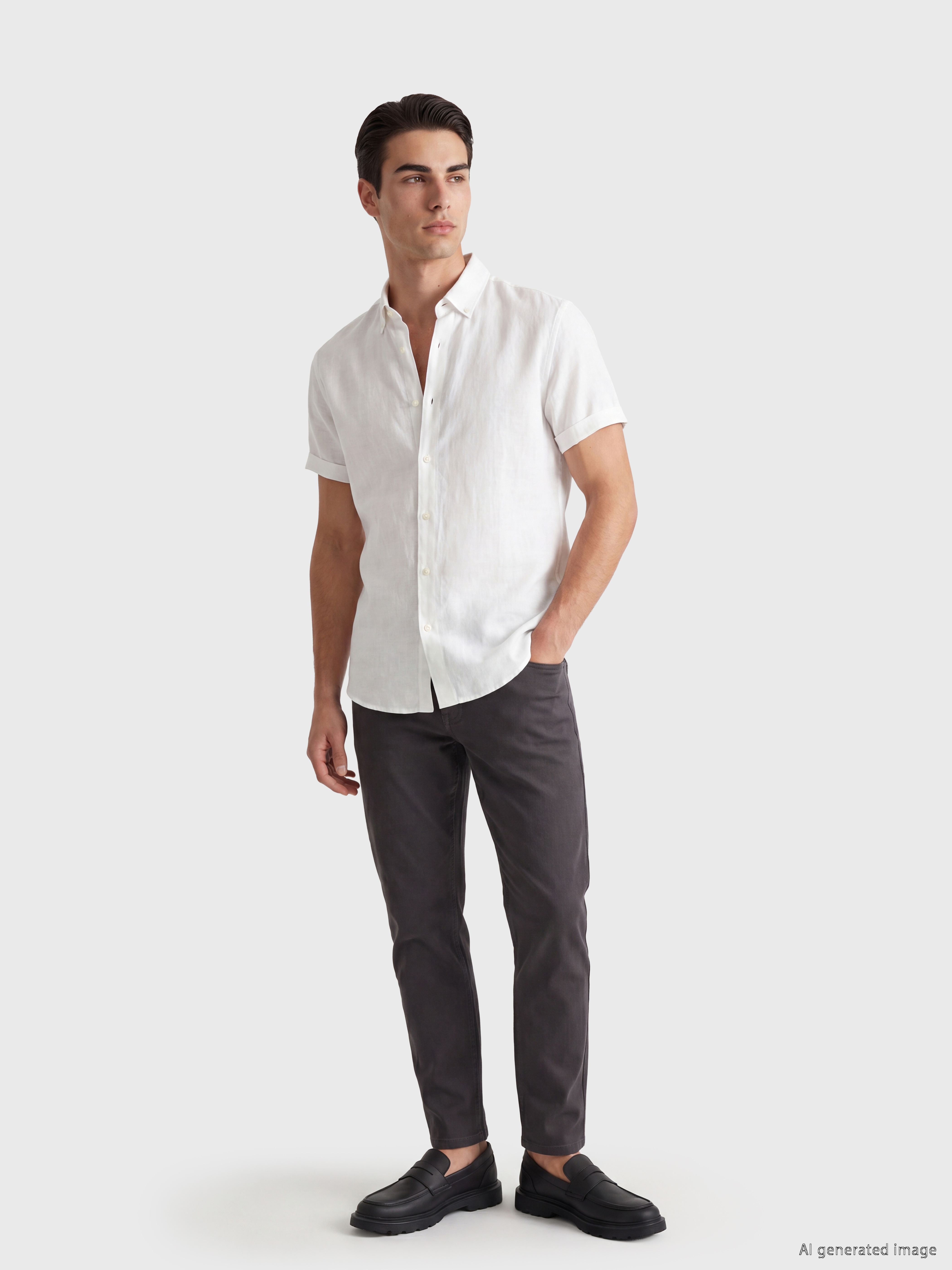 LCWAIKIKI Classic Slim Fit Gabardin Erkek Chino Pantolon