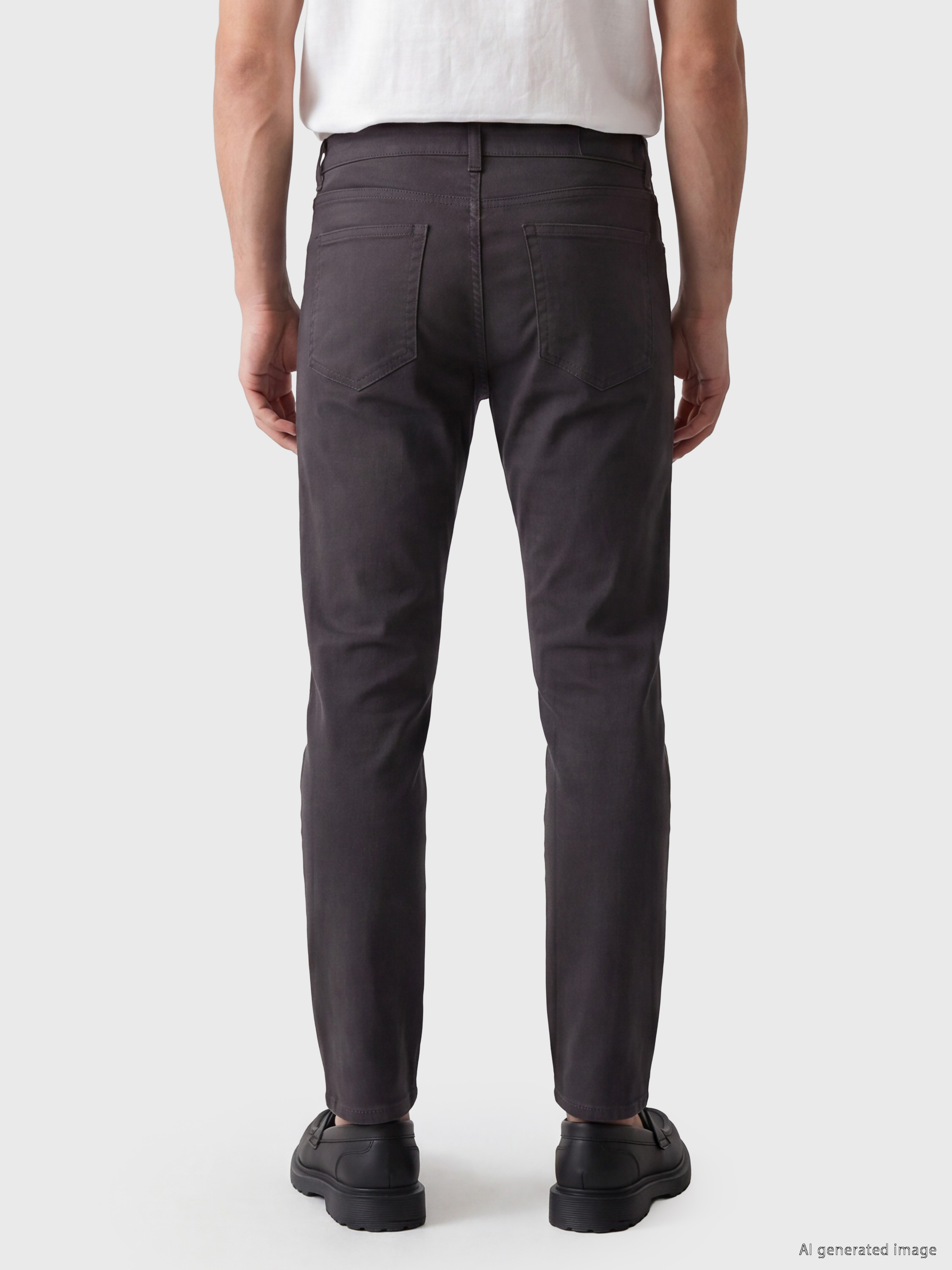 LCWAIKIKI Classic Slim Fit Gabardin Erkek Chino Pantolon görsel 3