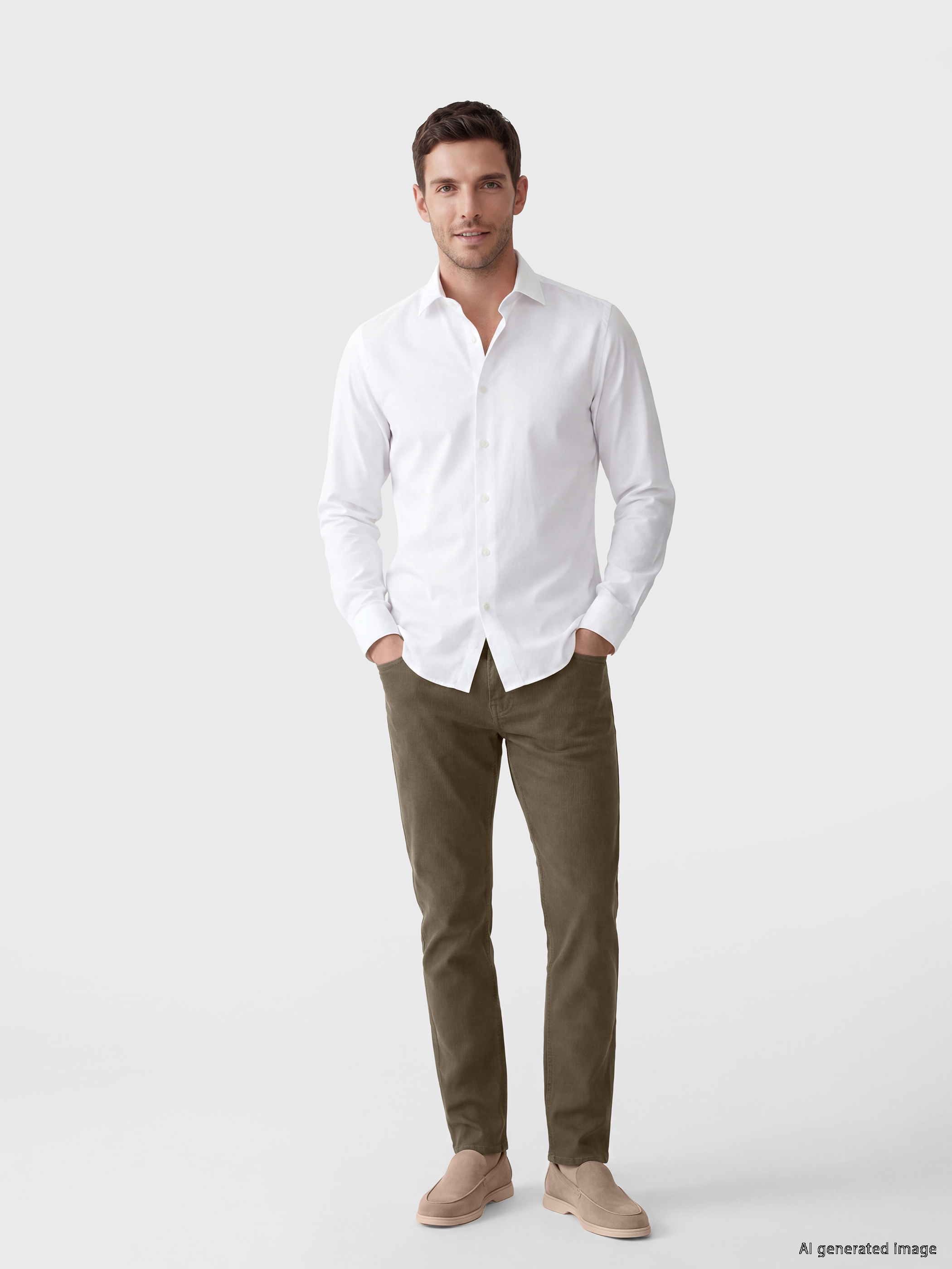 LCWAIKIKI Classic Slim Fit Gabardin Erkek Chino Pantolon
