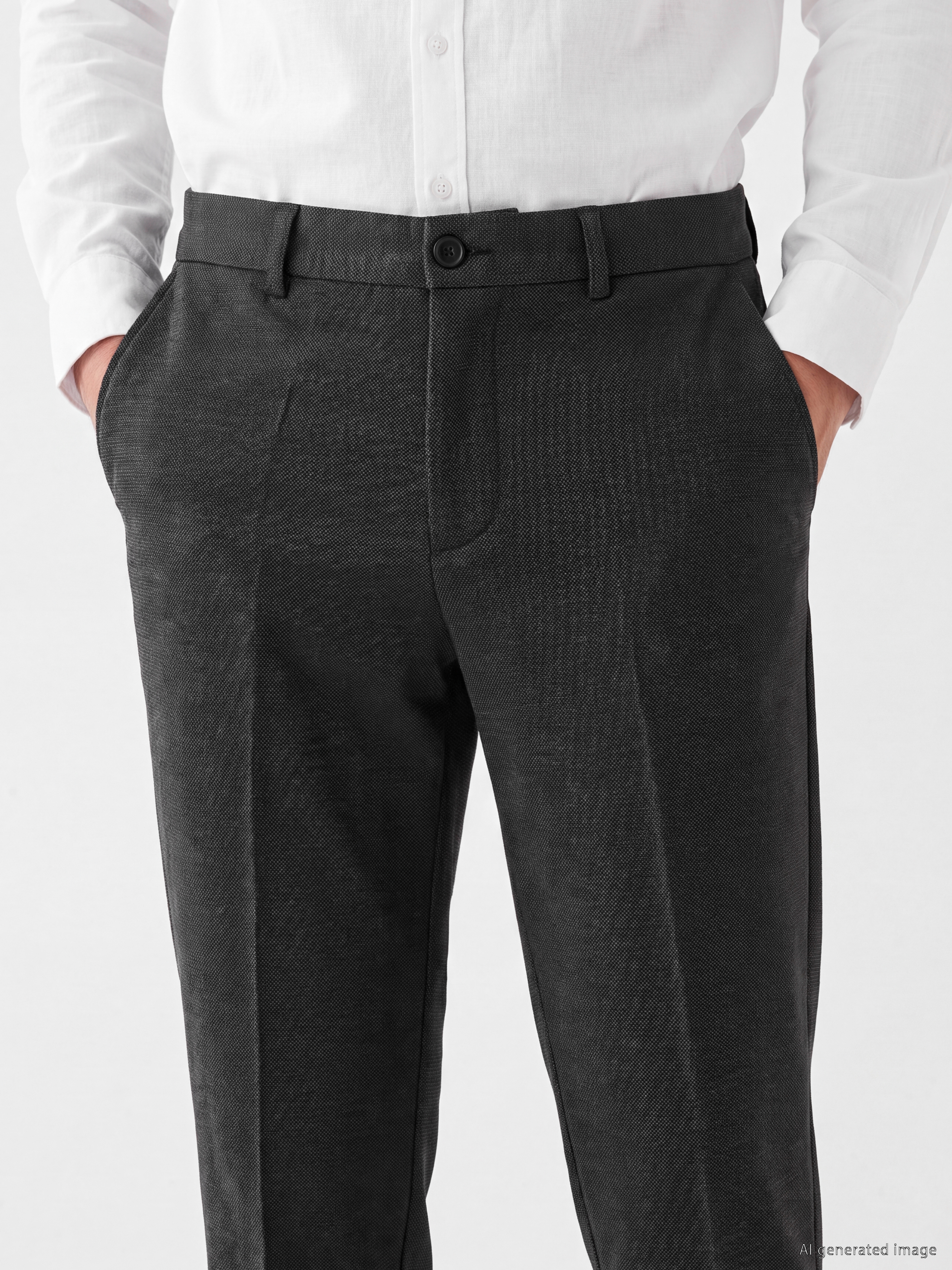 LCWAIKIKI Classic Slim Fit Erkek Chino Pantolon görsel 3