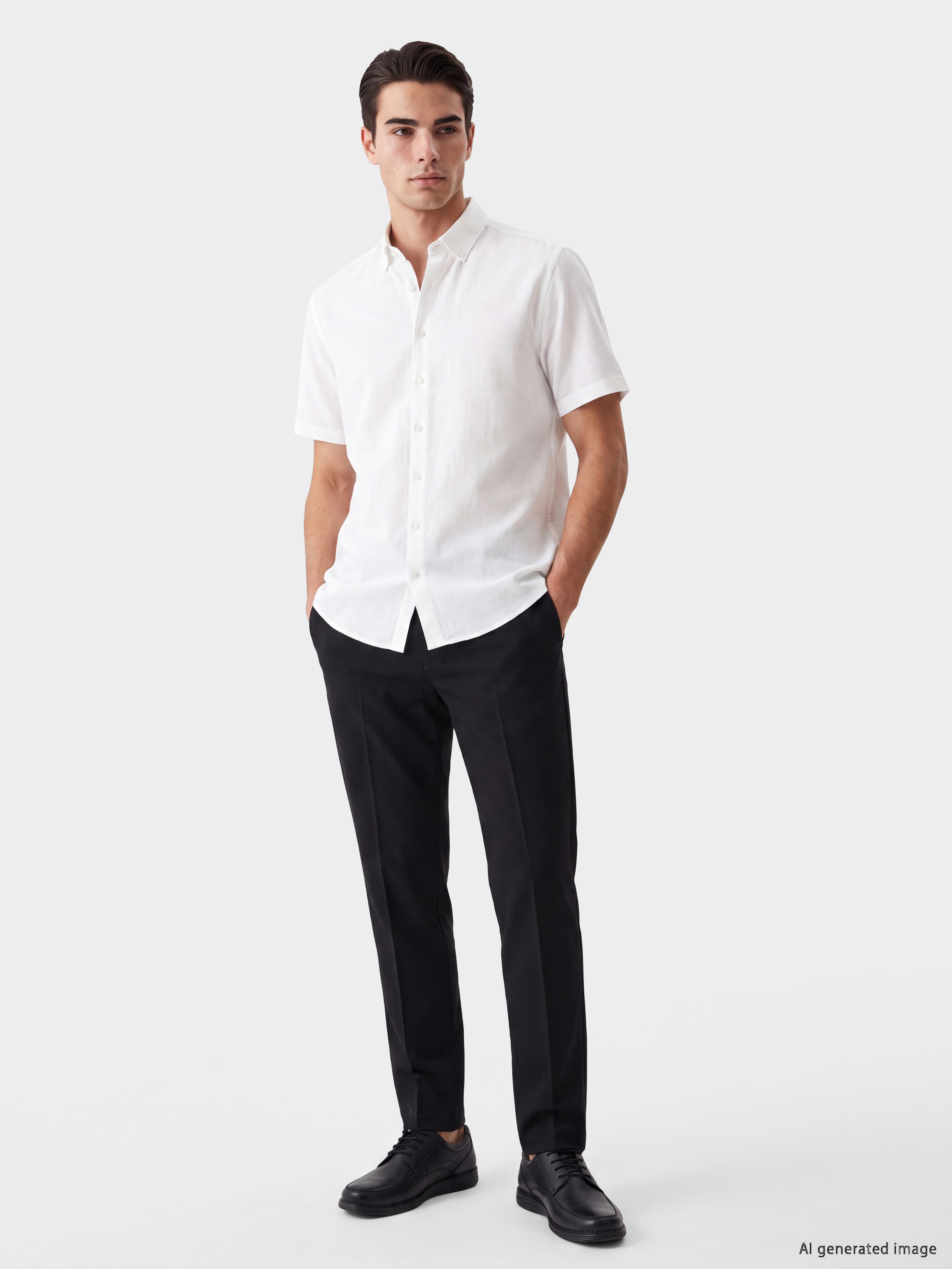 LCWAIKIKI Classic Slim Fit Erkek Chino Pantolon görsel 2