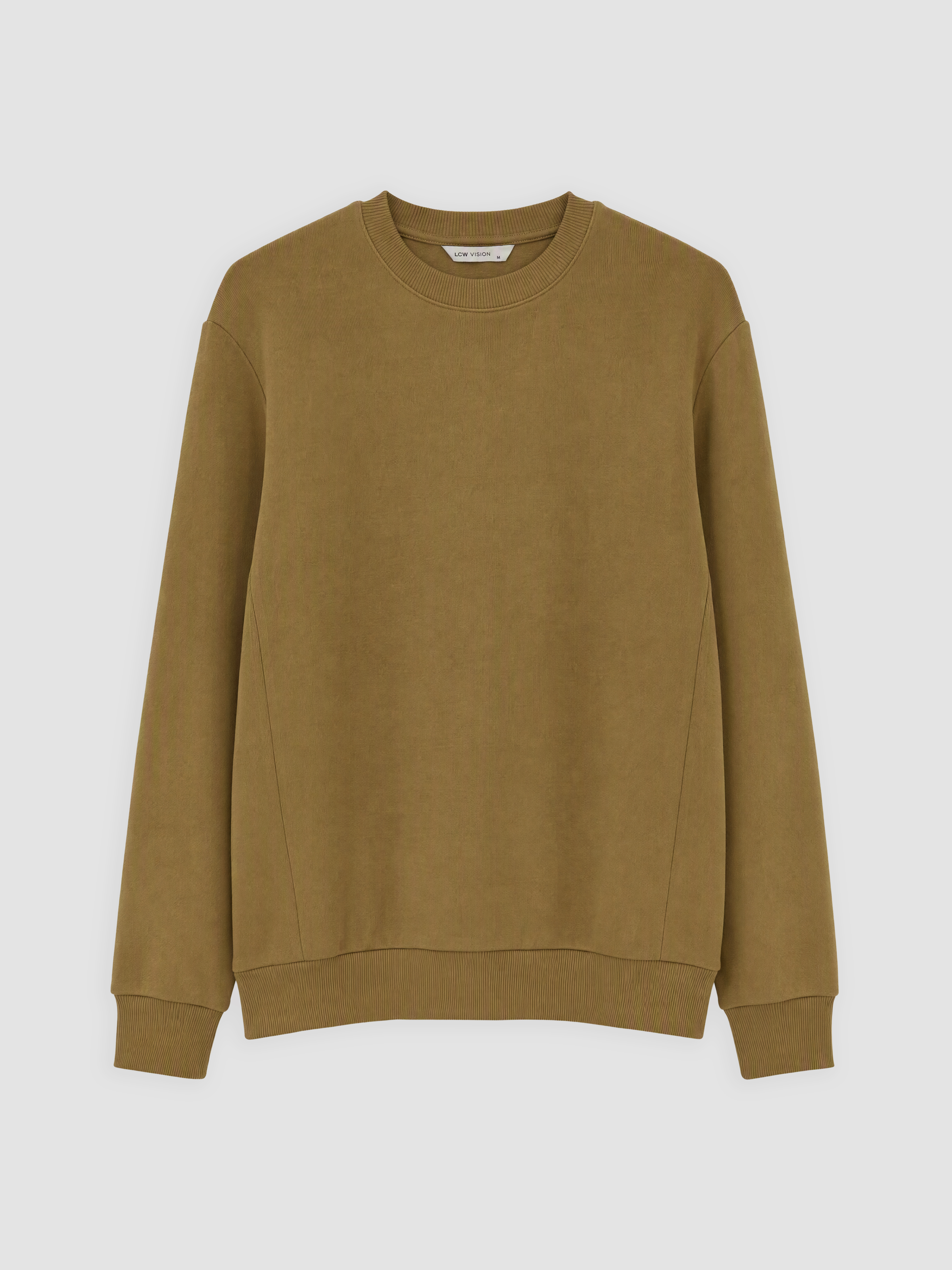 LCW Vision Bisiklet Yaka Erkek Kalın Sweatshirt görsel 4