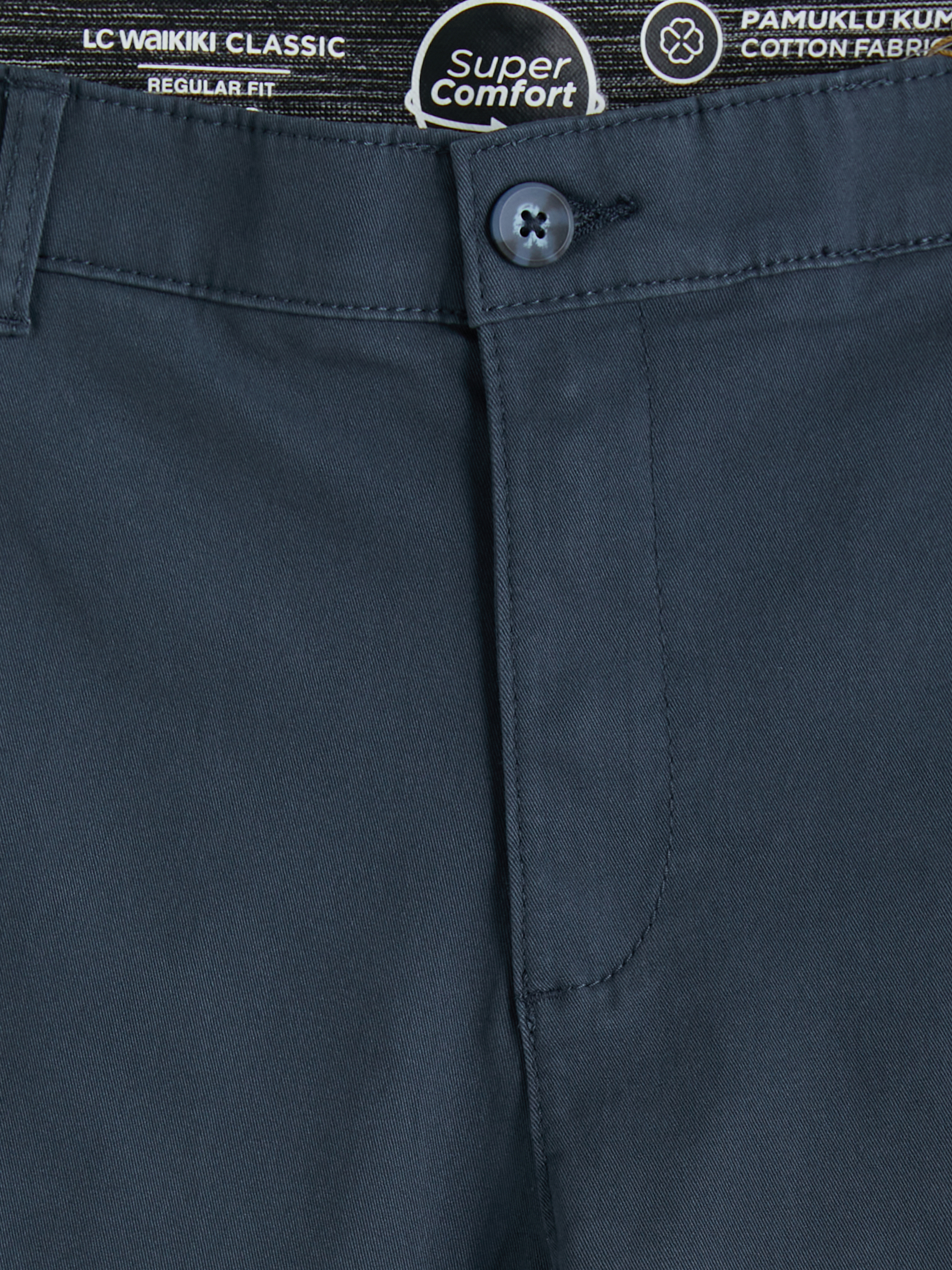 LCWAIKIKI Classic Regular Fit Gabardin Erkek Chino Pantolon görsel 6