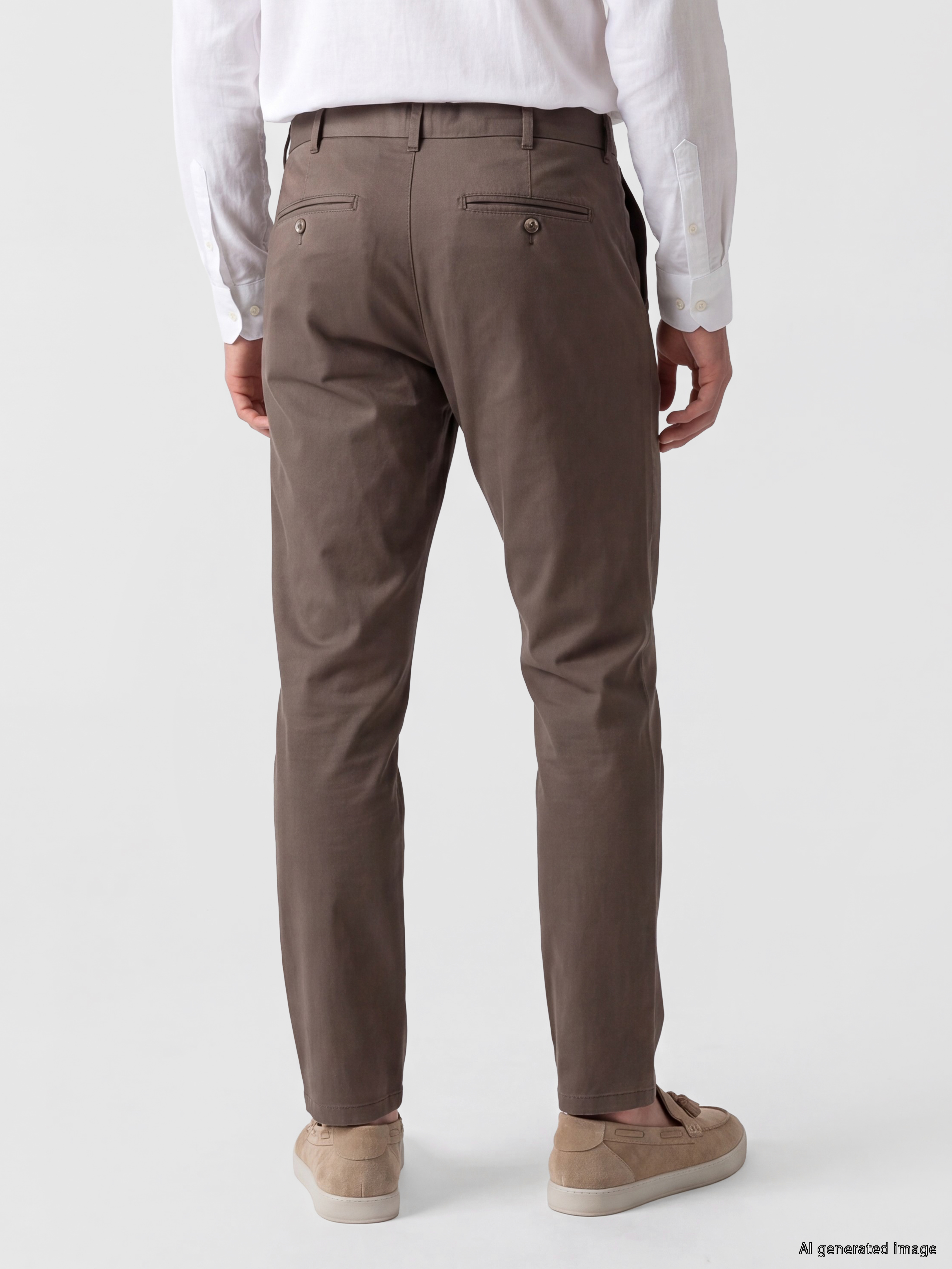 LCWAIKIKI Classic Regular Fit Gabardin Erkek Chino Pantolon görsel 5