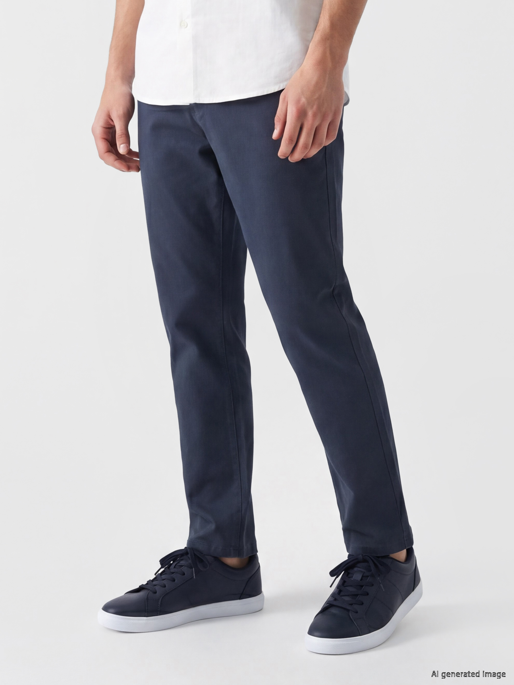 LCWAIKIKI Classic Regular Fit Gabardin Erkek Chino Pantolon görsel 2