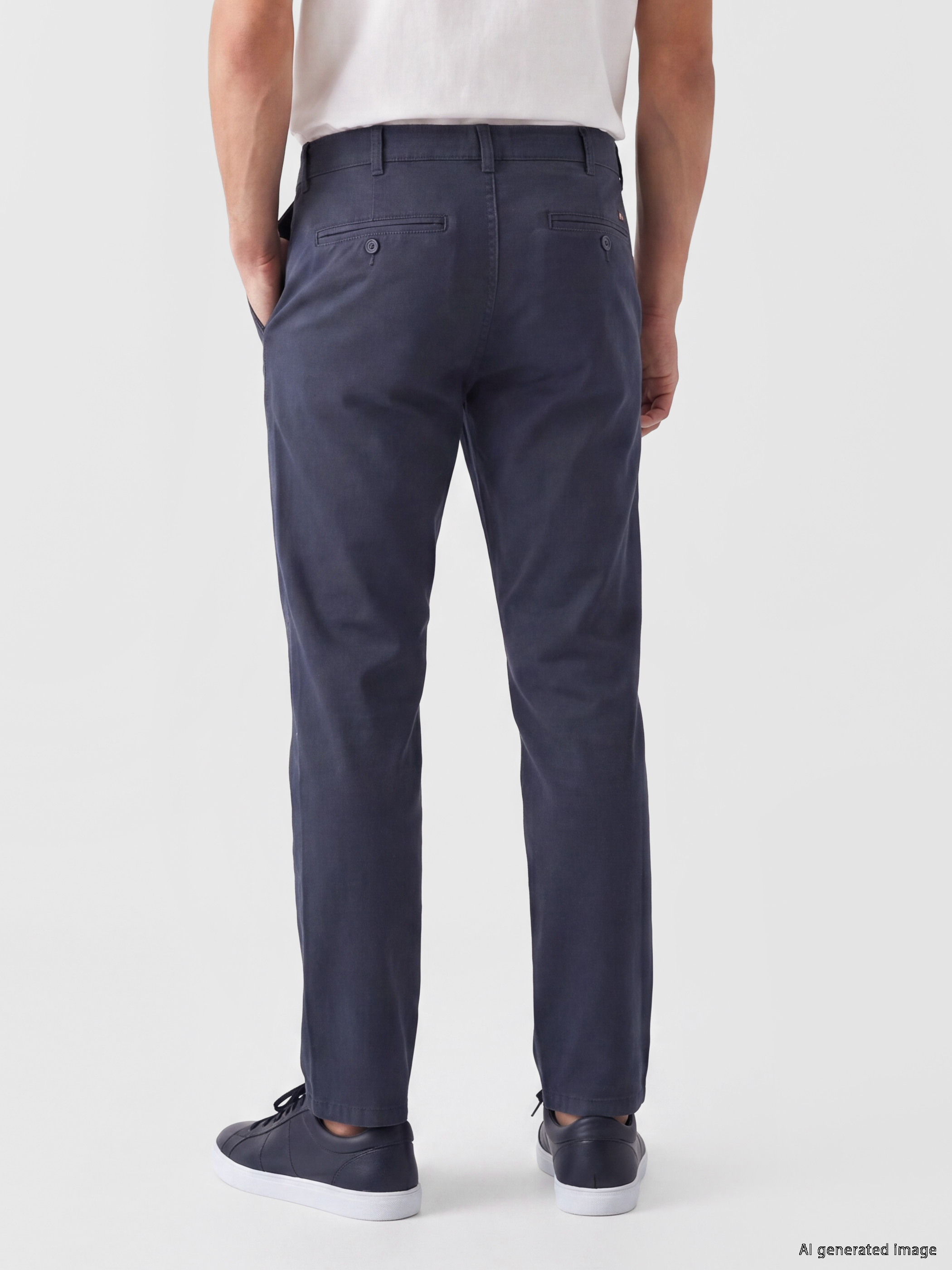 LCWAIKIKI Classic Regular Fit Gabardin Erkek Chino Pantolon görsel 3