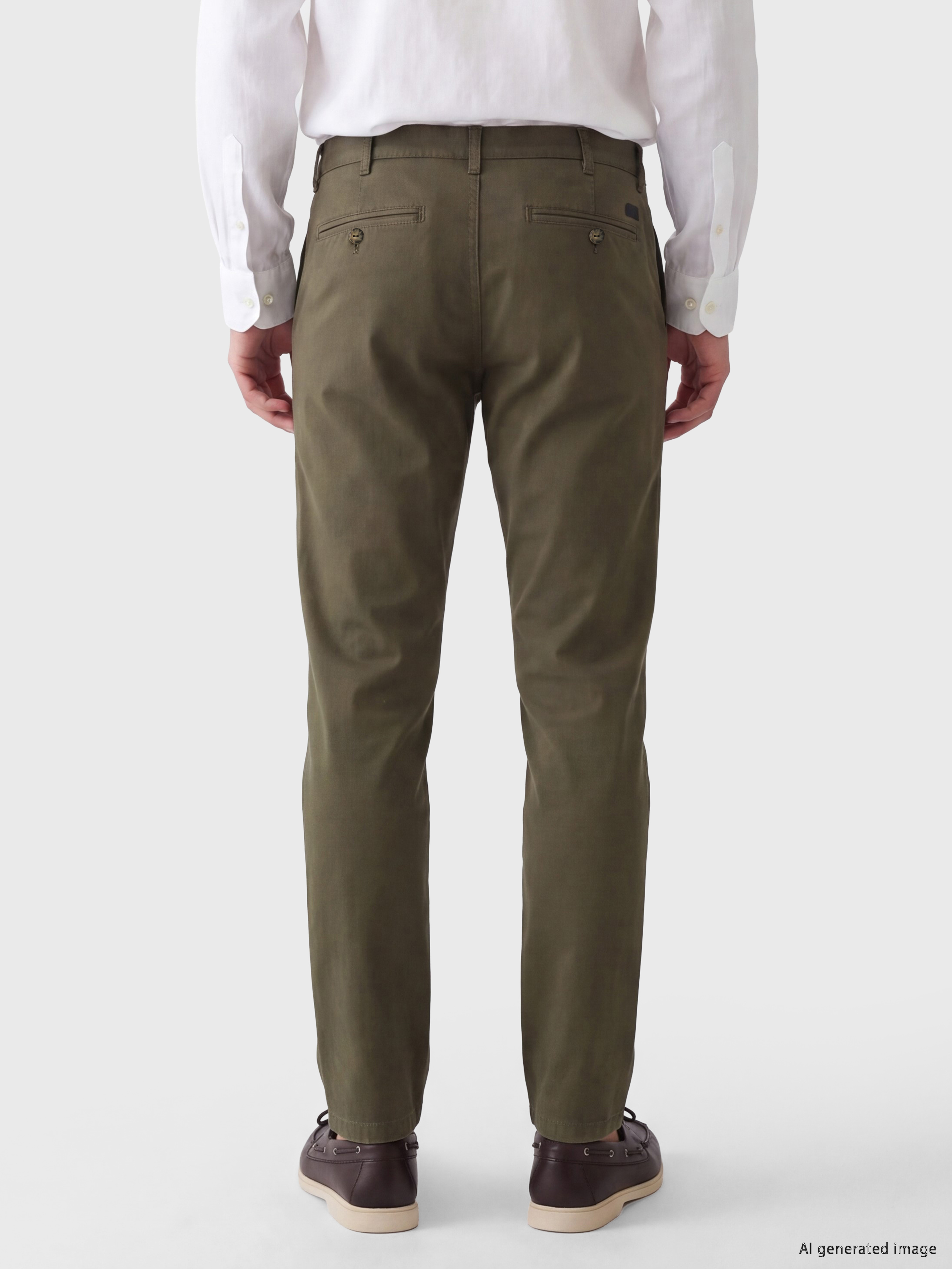 LCWAIKIKI Classic Regular Fit Gabardin Erkek Chino Pantolon görsel 3
