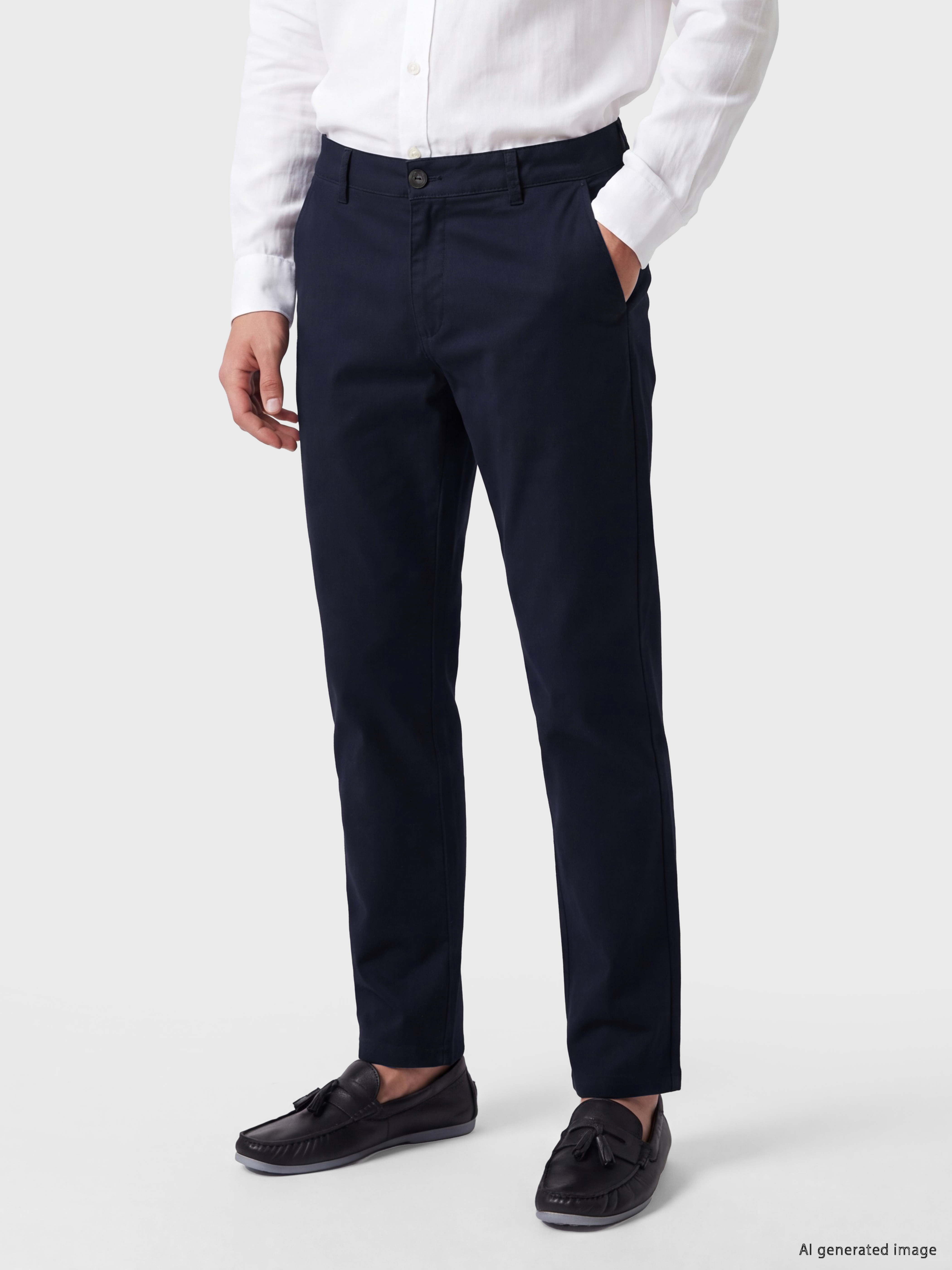 LCWAIKIKI Classic Regular Fit Gabardin Erkek Chino Pantolon görsel 2