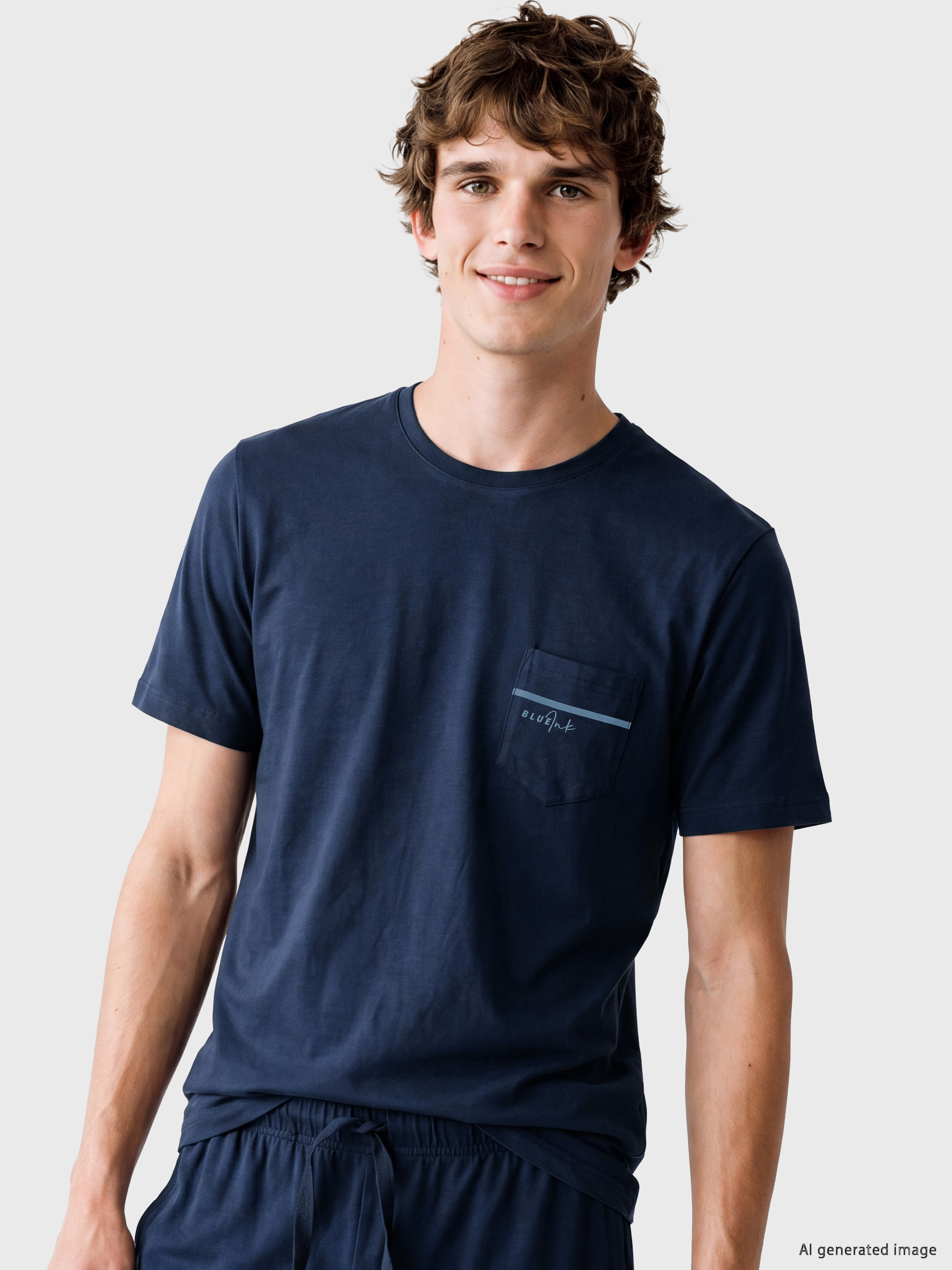 LC WAIKIKI Erkek Kısa Kollu Pijama Takımı