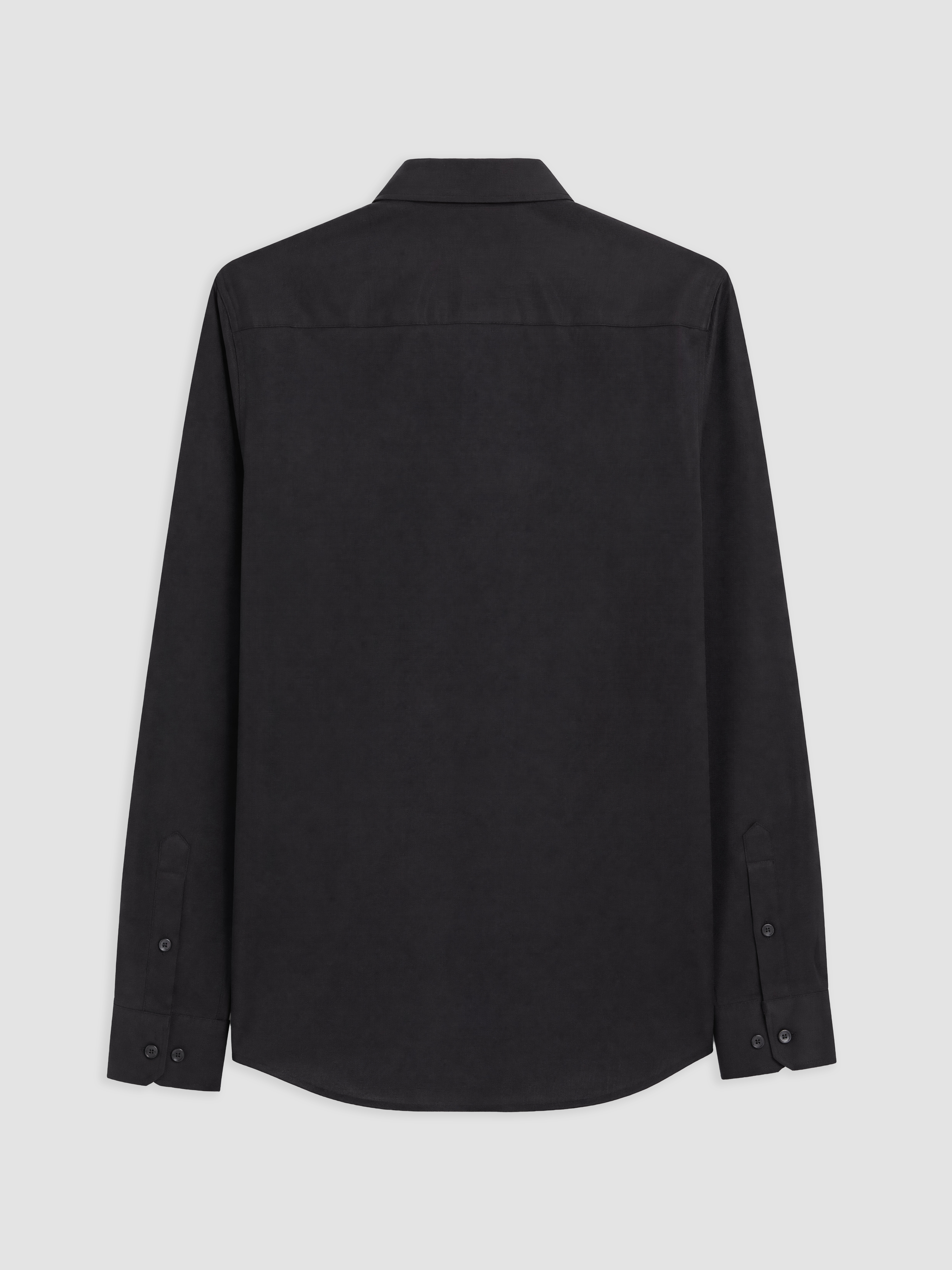 LCW BUSINESS Slim Fit Armürlü Erkek Gömlek görsel 6