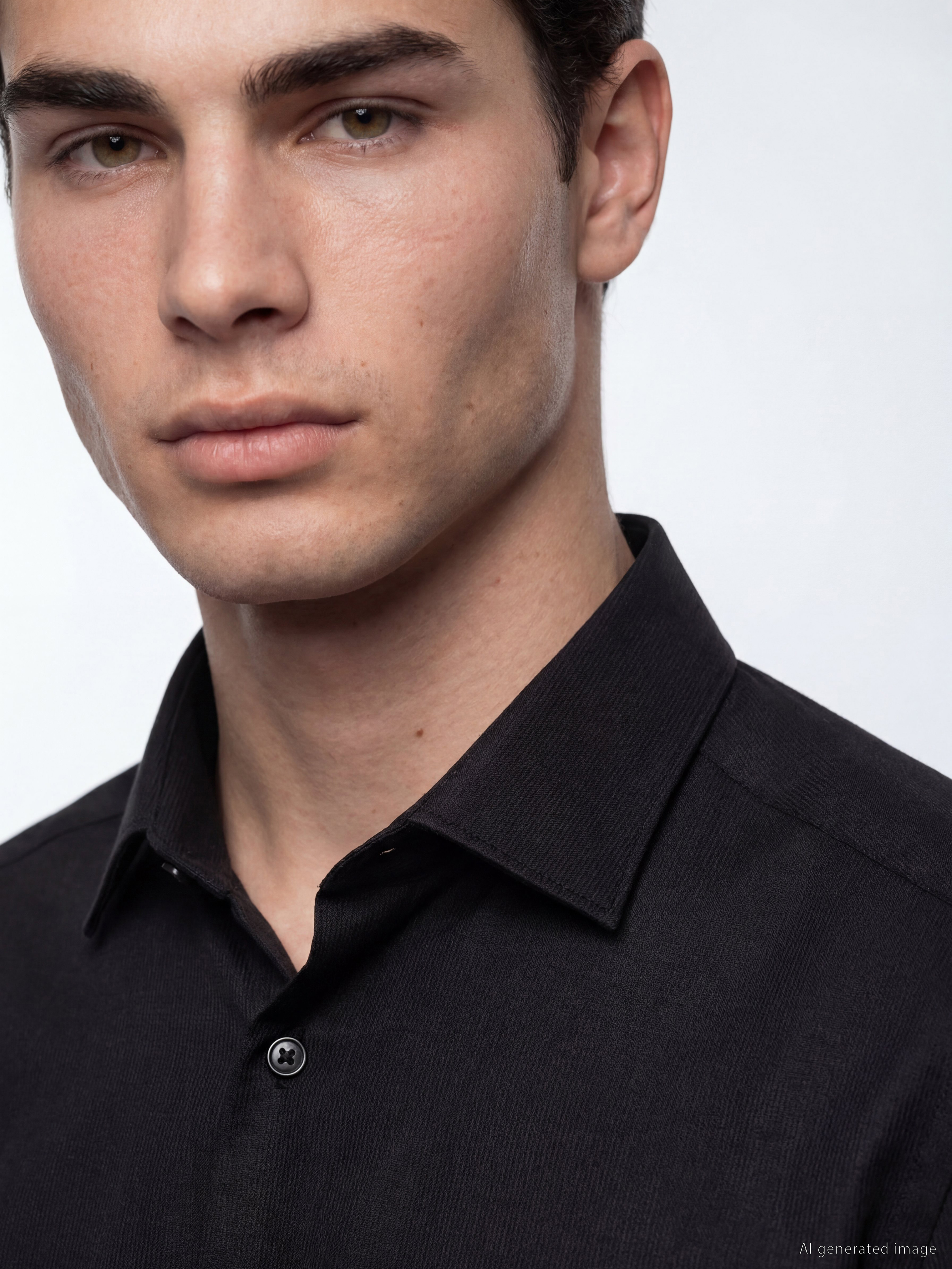 LCW BUSINESS Slim Fit Armürlü Erkek Gömlek görsel 3