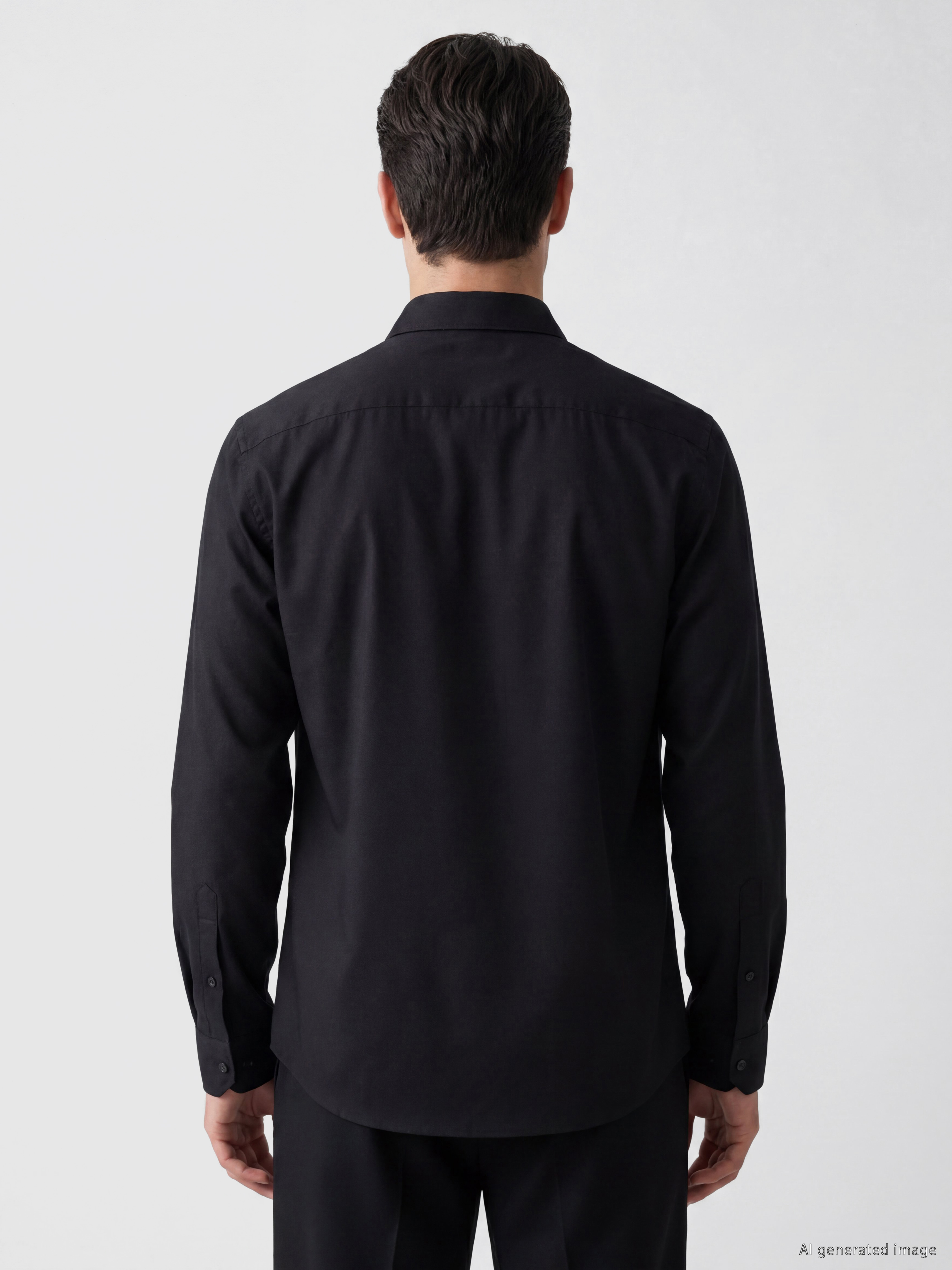 LCW BUSINESS Slim Fit Armürlü Erkek Gömlek görsel 4