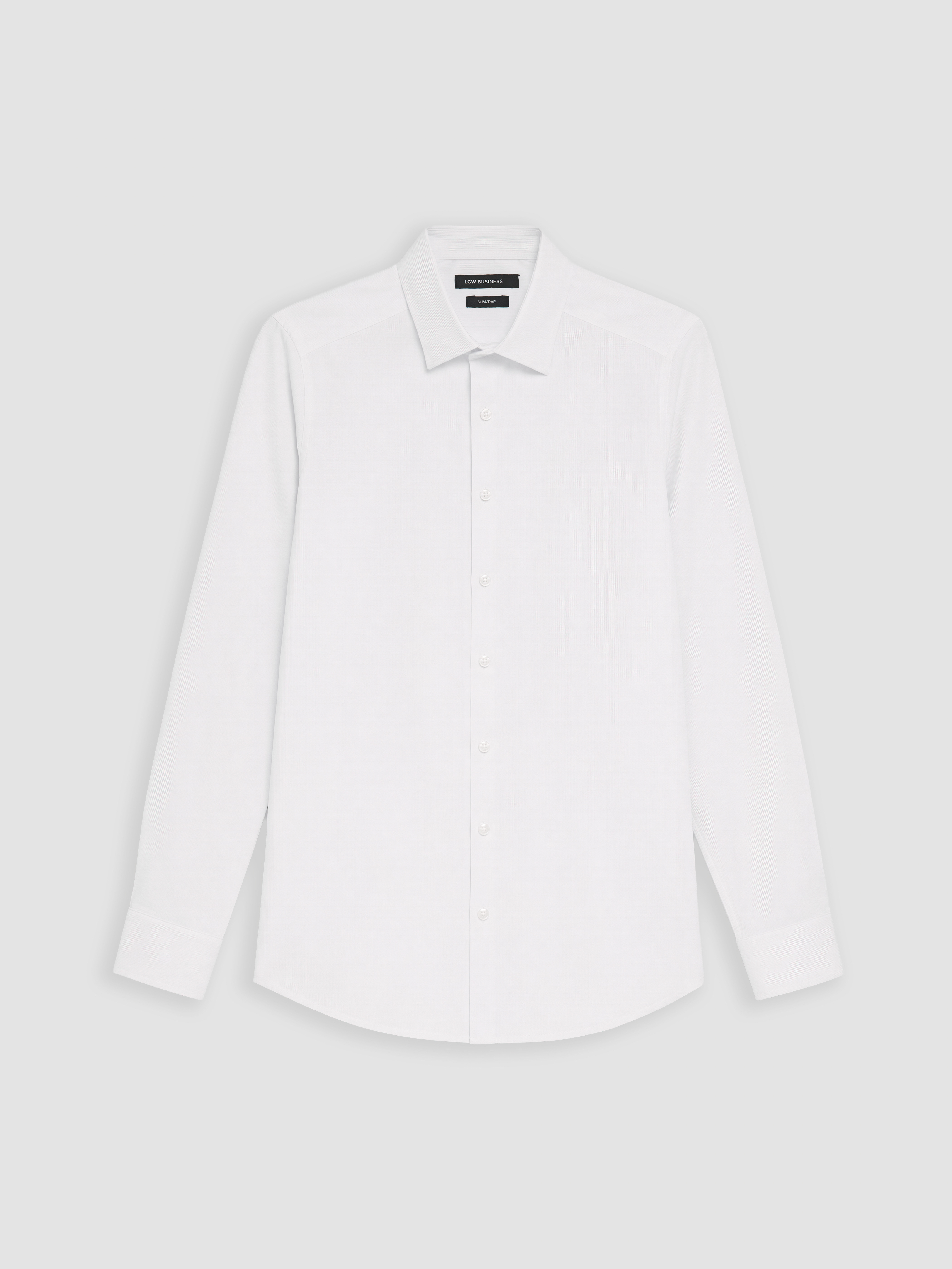 LCW BUSINESS Slim Fit Armürlü Erkek Gömlek görsel 5