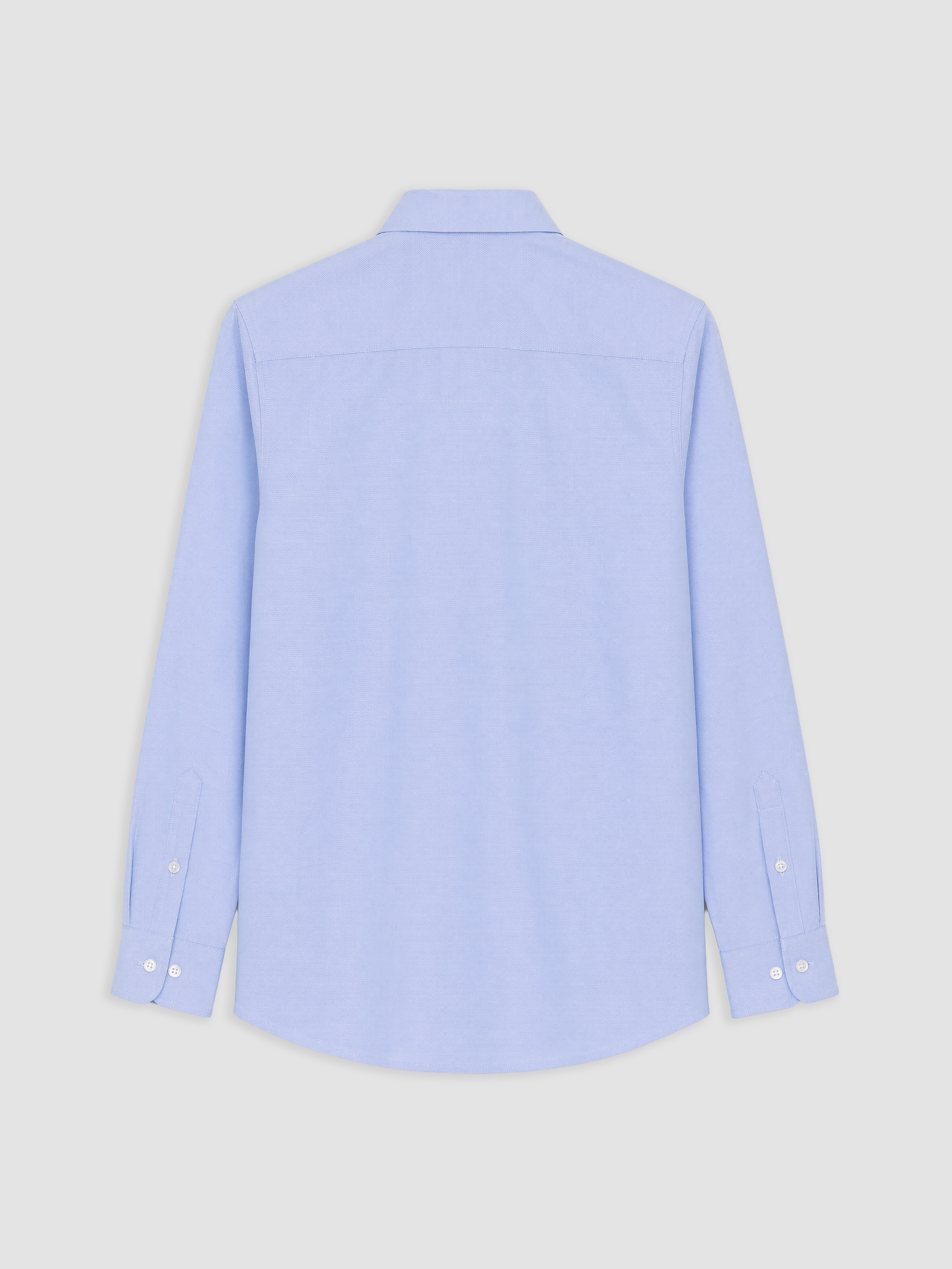 LCW BUSINESS Slim Fit Oxford Erkek Gömlek görsel 5
