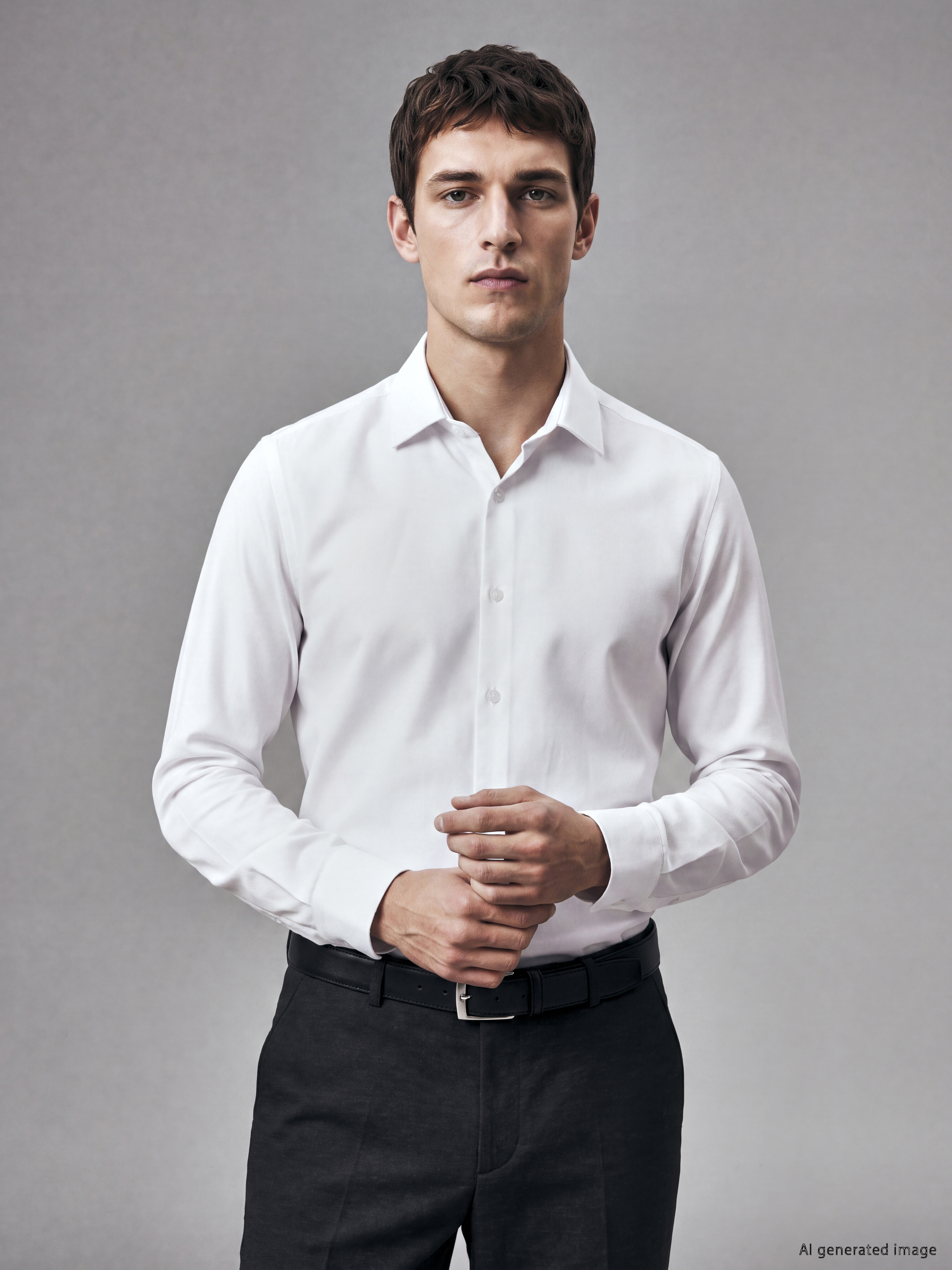 LCW BUSINESS Slim Fit Oxford Erkek Gömlek
