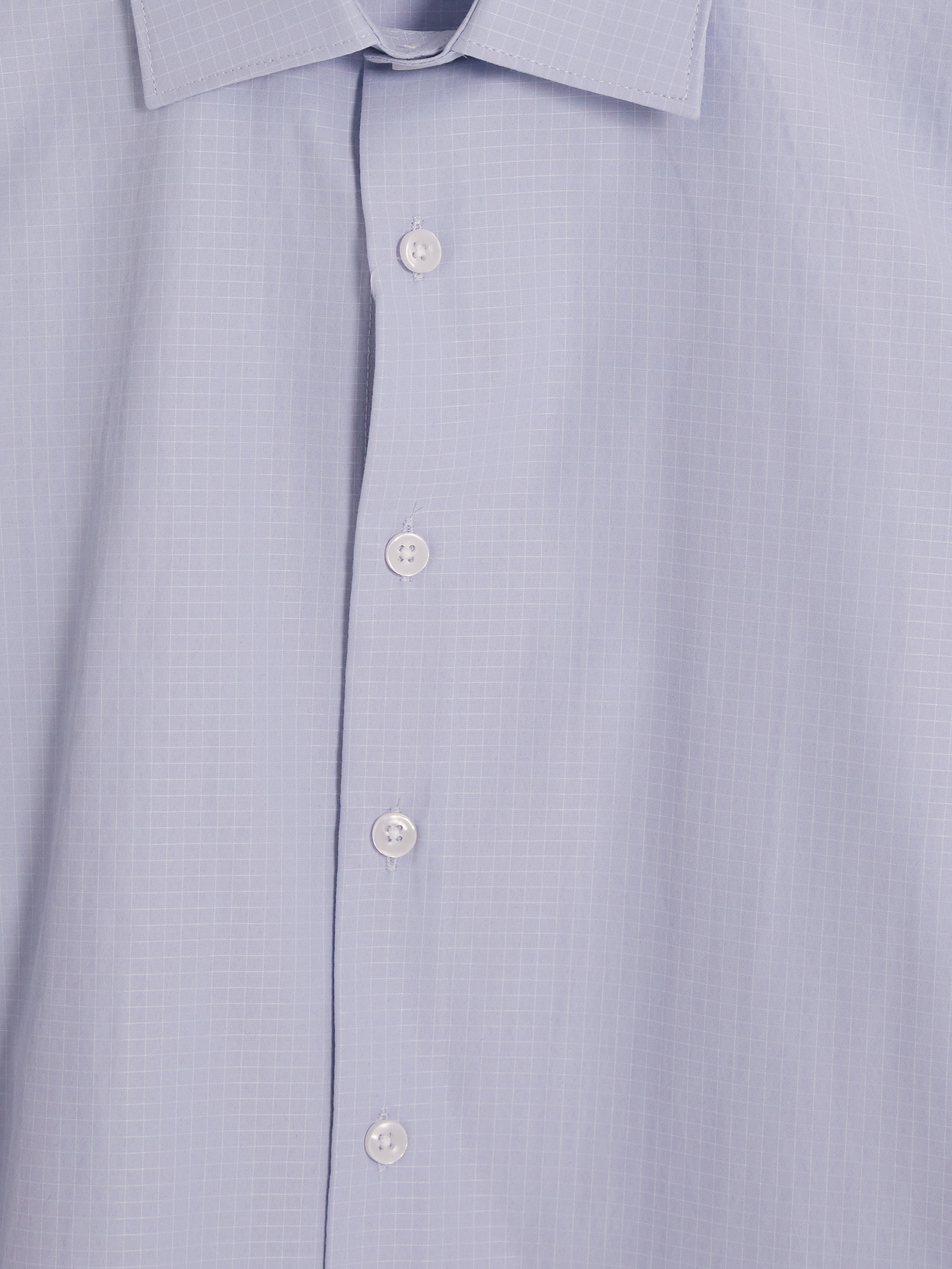 LCW BUSINESS Regular Fit Ekose Poplin Erkek Gömlek görsel 5