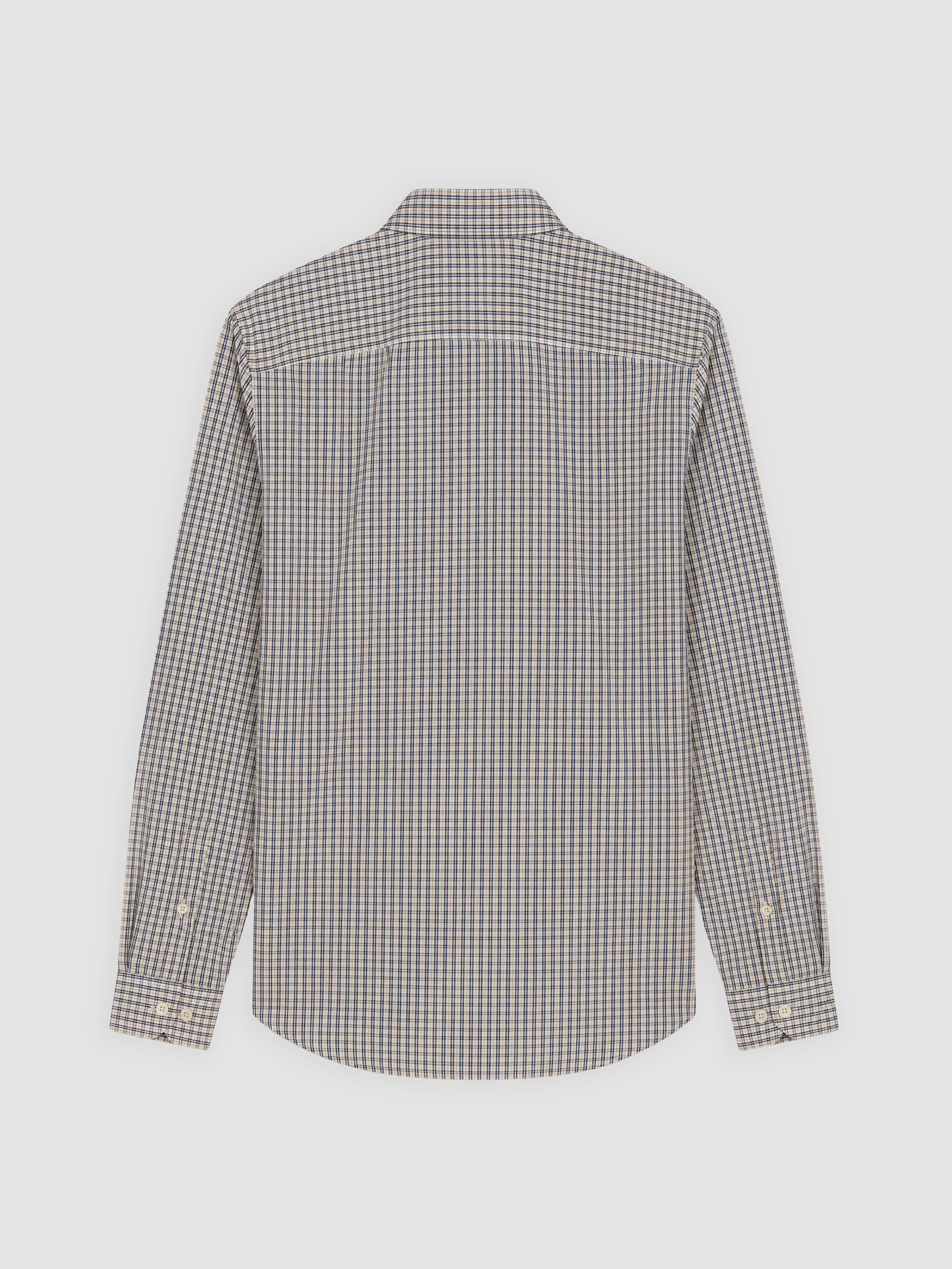 LCWAIKIKI Classic Regular Fit Ekose Poplin Erkek Gömlek görsel 5