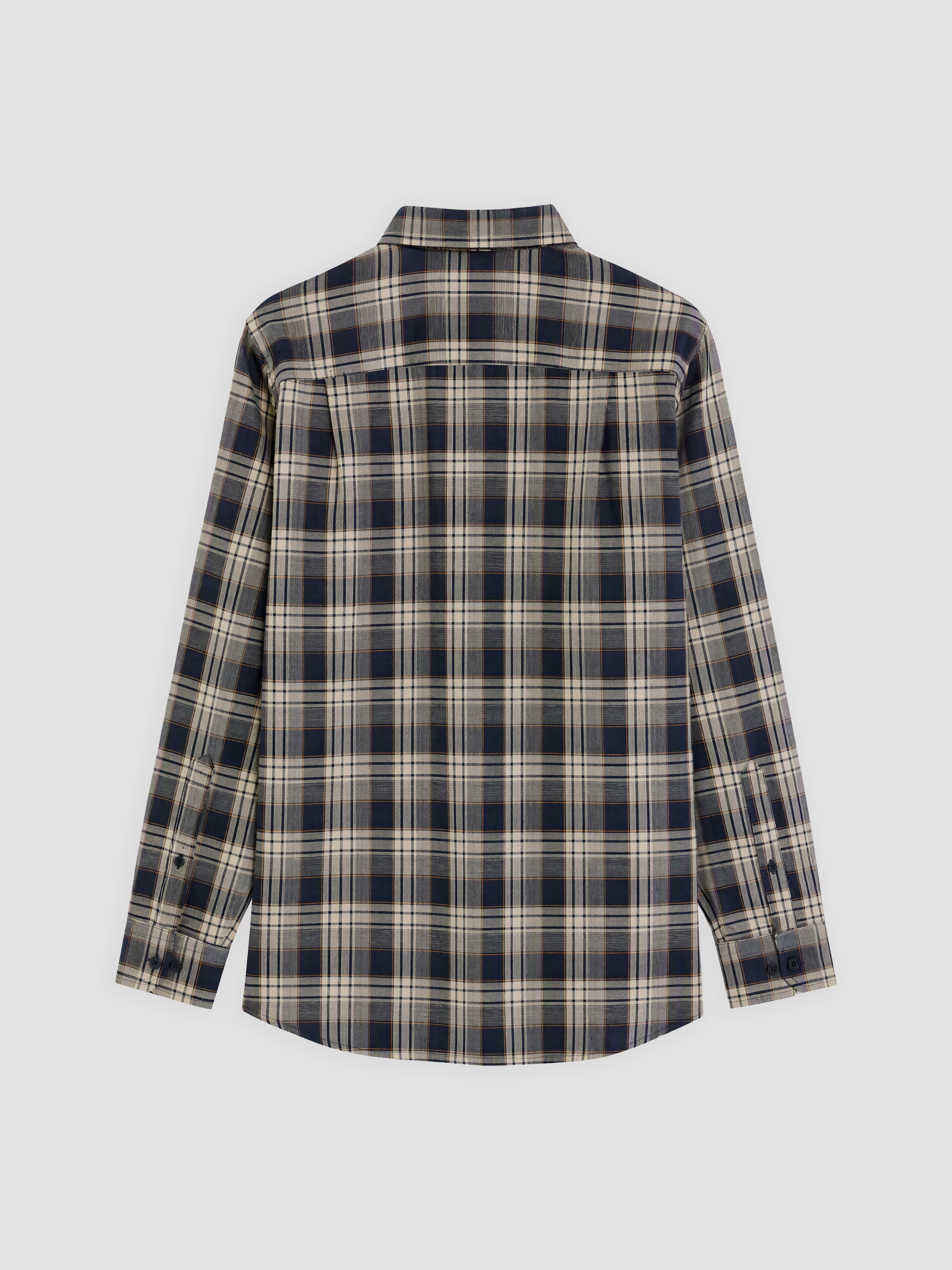 LCWAIKIKI Classic Regular Fit Ekose Gabardin Erkek Gömlek görsel 5