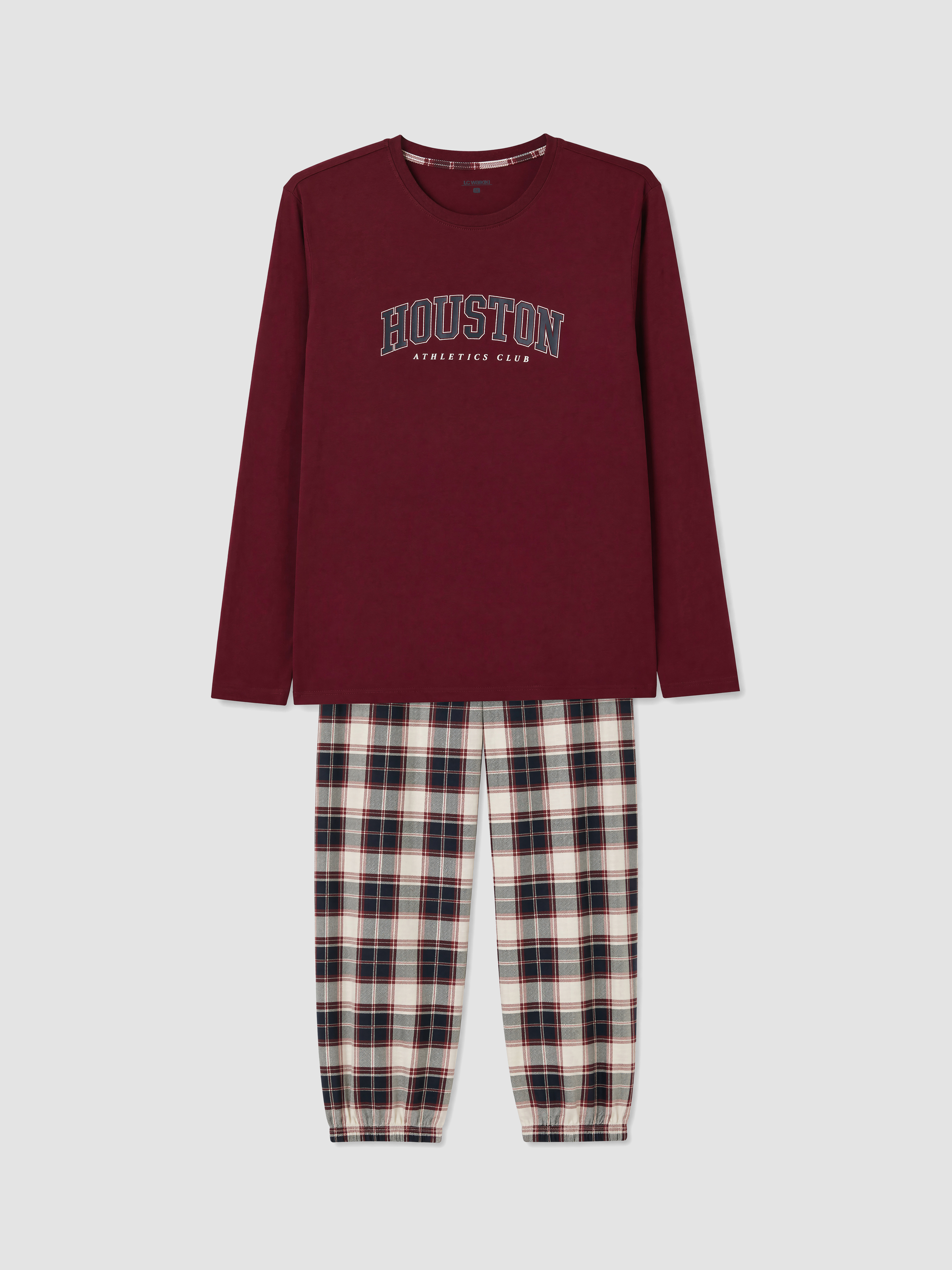 LC WAIKIKI Standart Kalıp Erkek Pijama Takım görsel 4