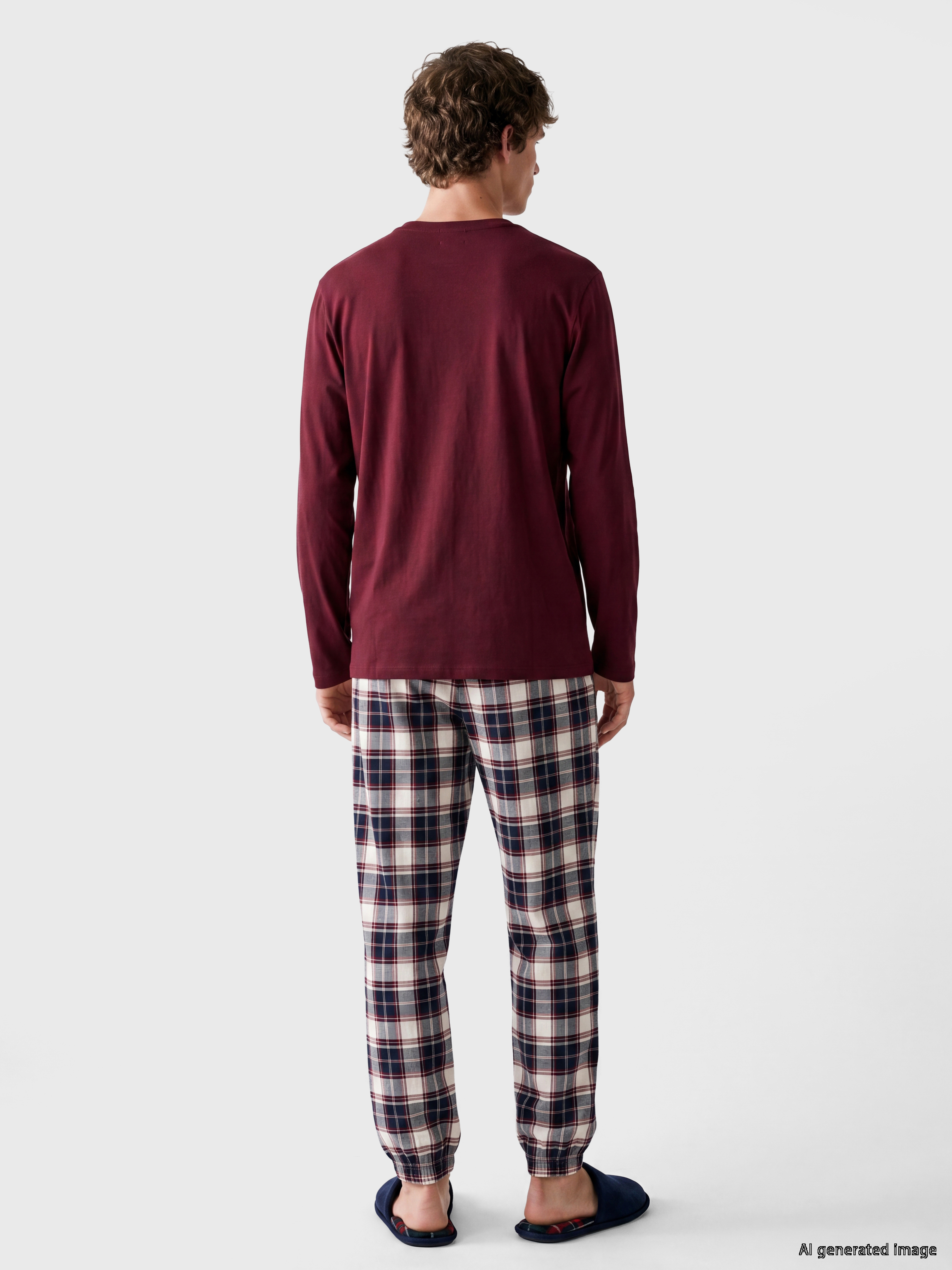 LC WAIKIKI Standart Kalıp Erkek Pijama Takım görsel 3