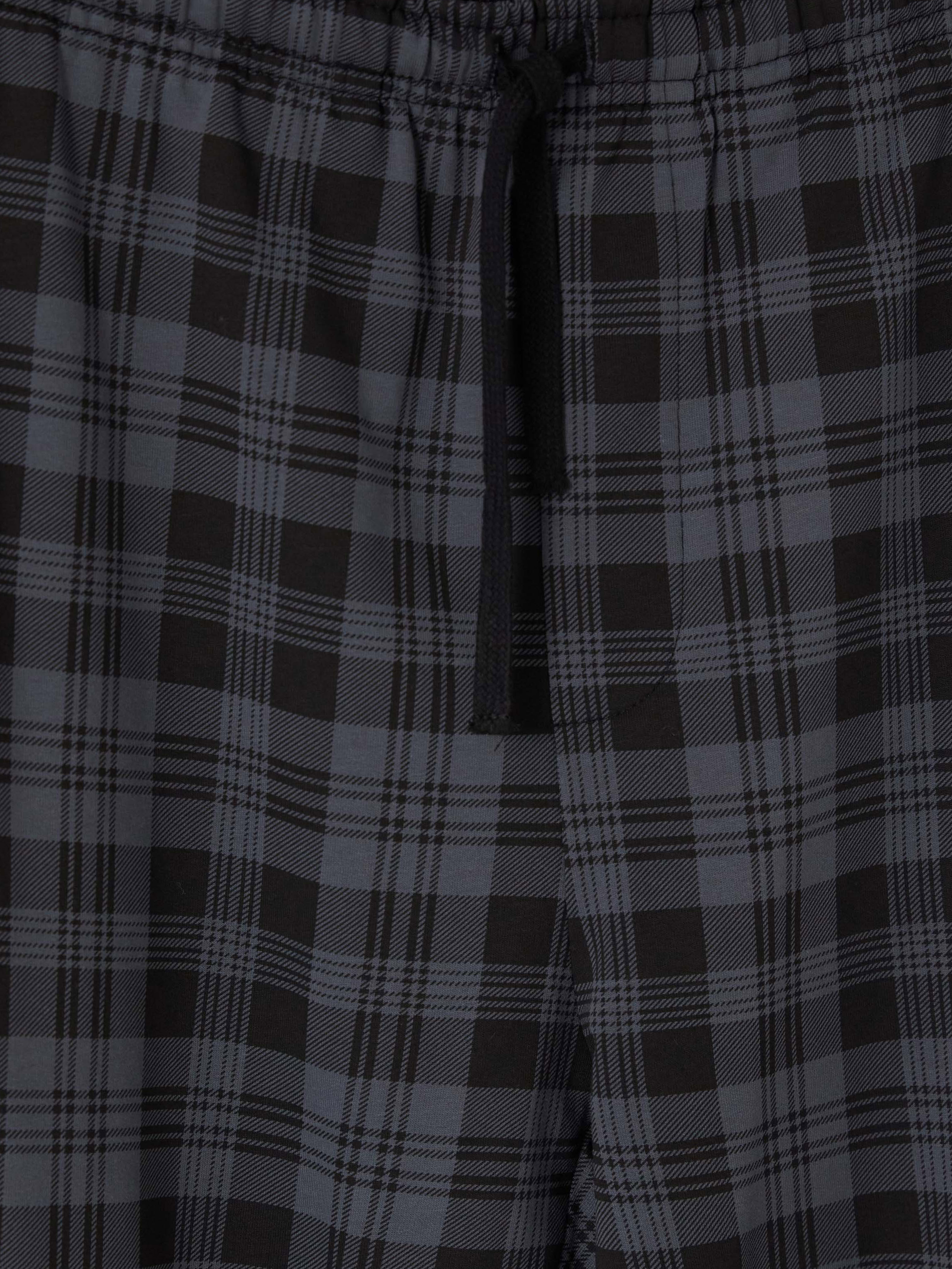 LC WAIKIKI Regular Fit Ekose Erkek Pijama Alt görsel 3