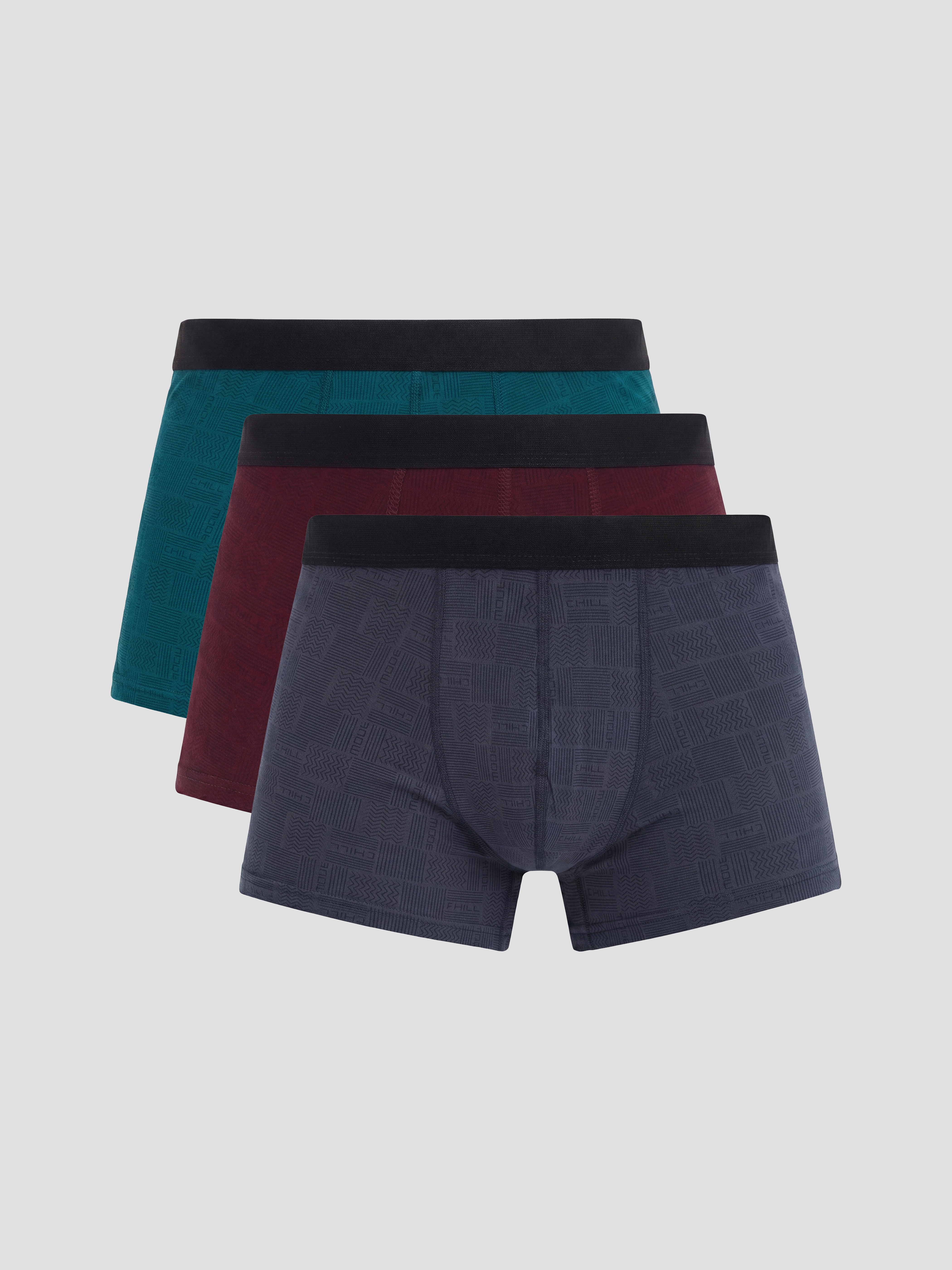 LC WAIKIKI Pamuklu Esnek Erkek Boxer 3'lü