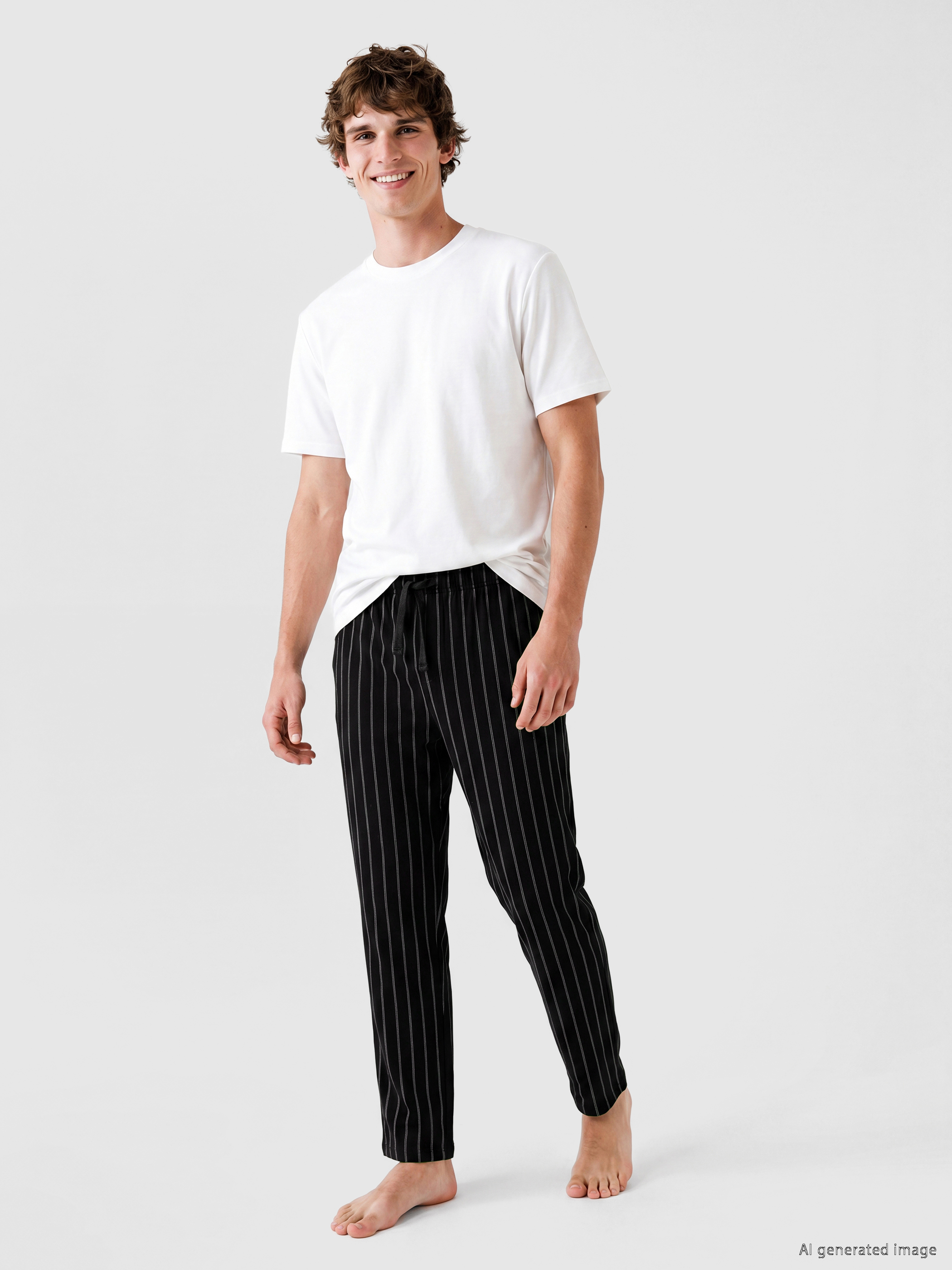 LC WAIKIKI Regular Fit Çizgili Erkek Pijama Altı