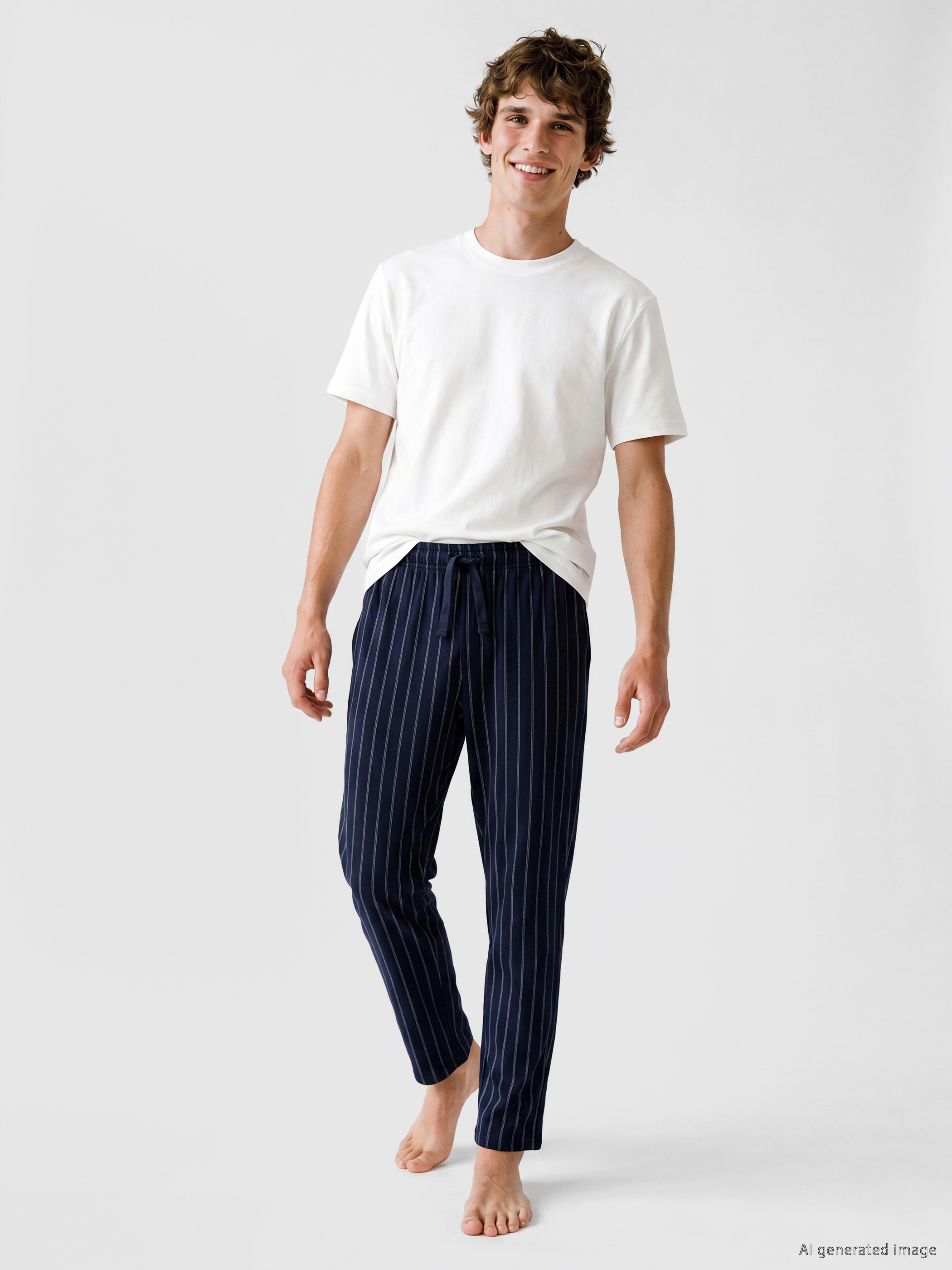 LC WAIKIKI Regular Fit Çizgili Erkek Pijama Altı