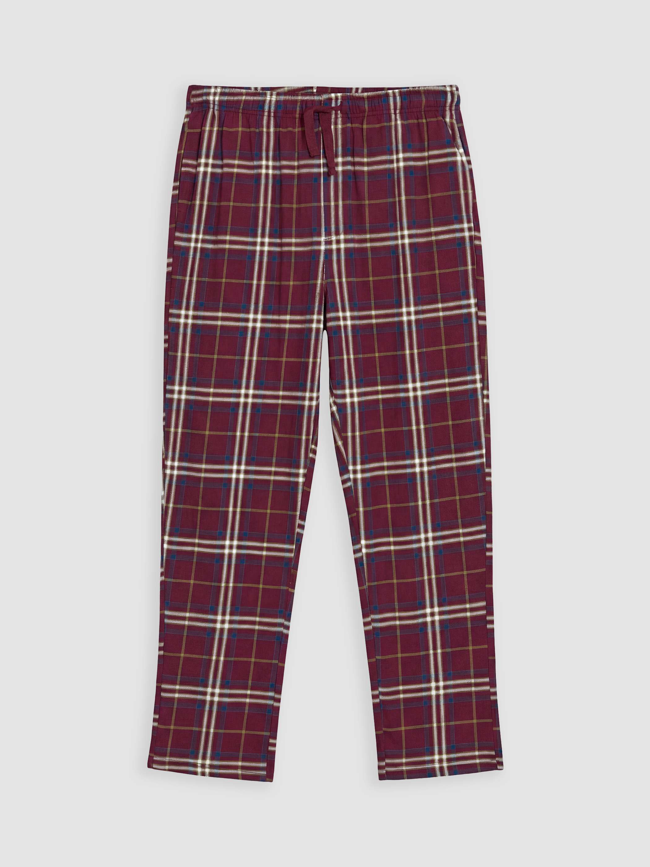 LC WAIKIKI Regular Fit Ekose Erkek Pijama Alt görsel 5