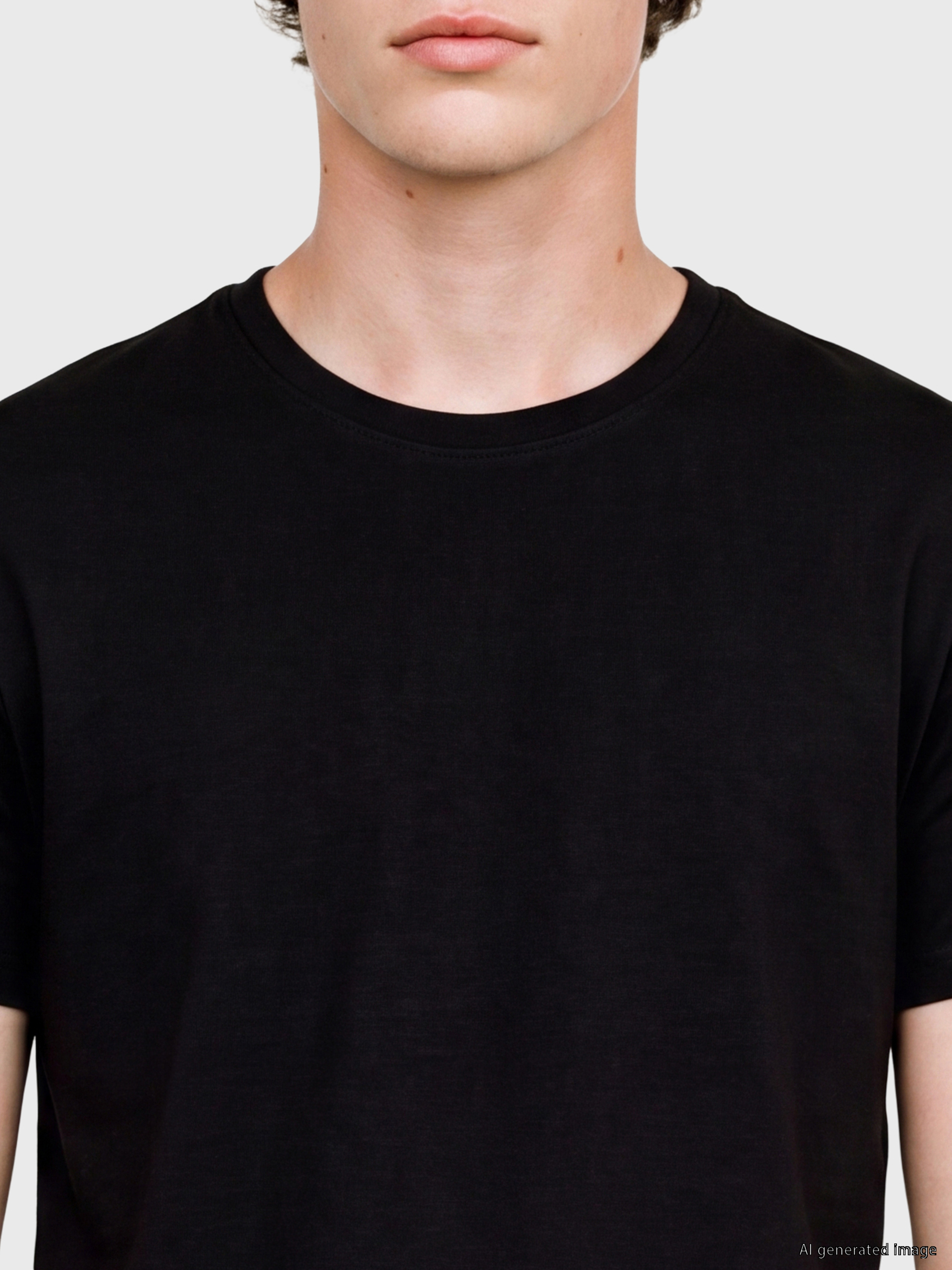 LC WAIKIKI Slim Fit Modal Kumaş Tişört /02 görsel 2