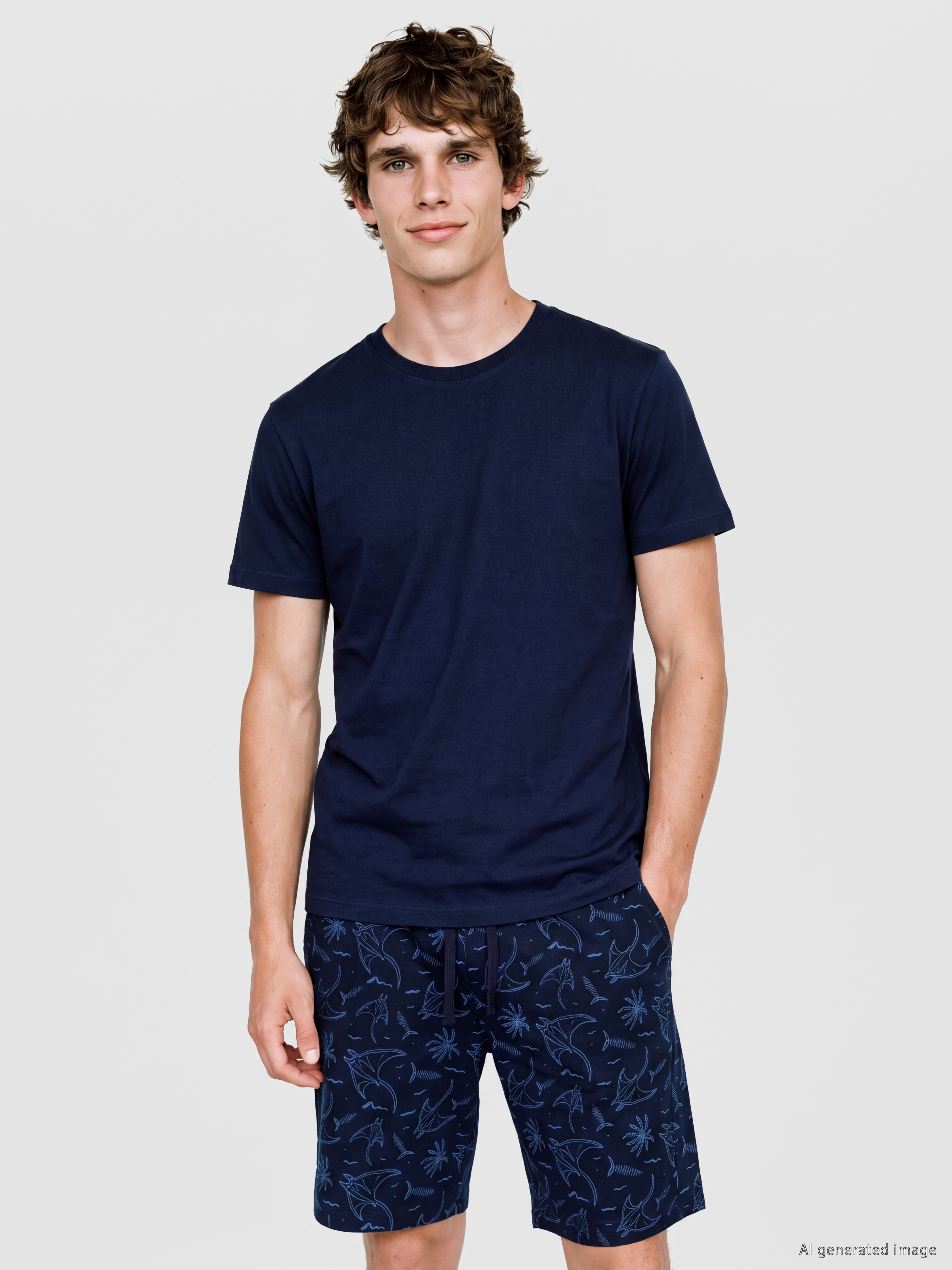 LC WAIKIKI Slim Fit Modal Kumaş Tişört /02