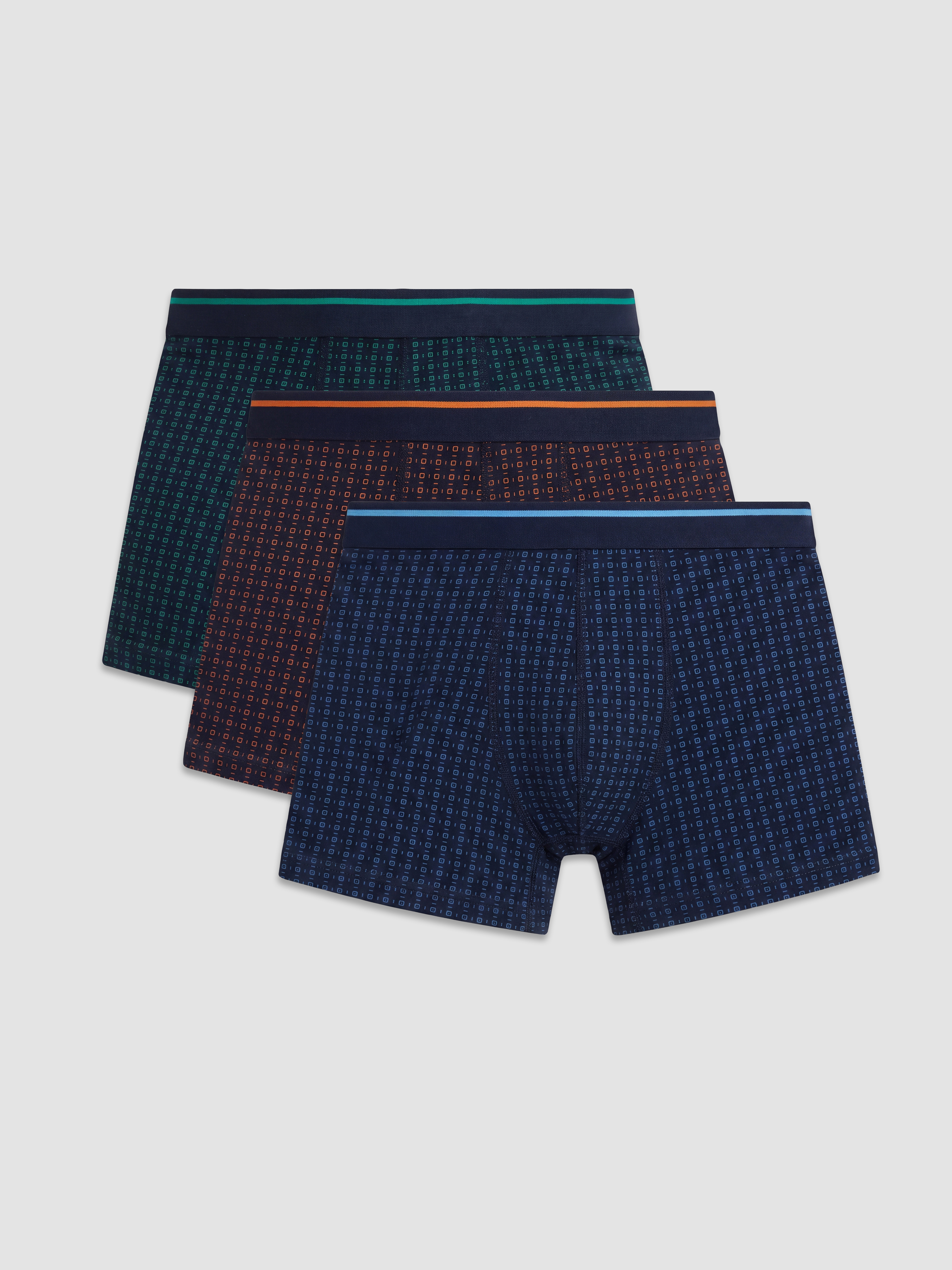 LC WAIKIKI Pamuklu Esnek Erkek Boxer 3'lü