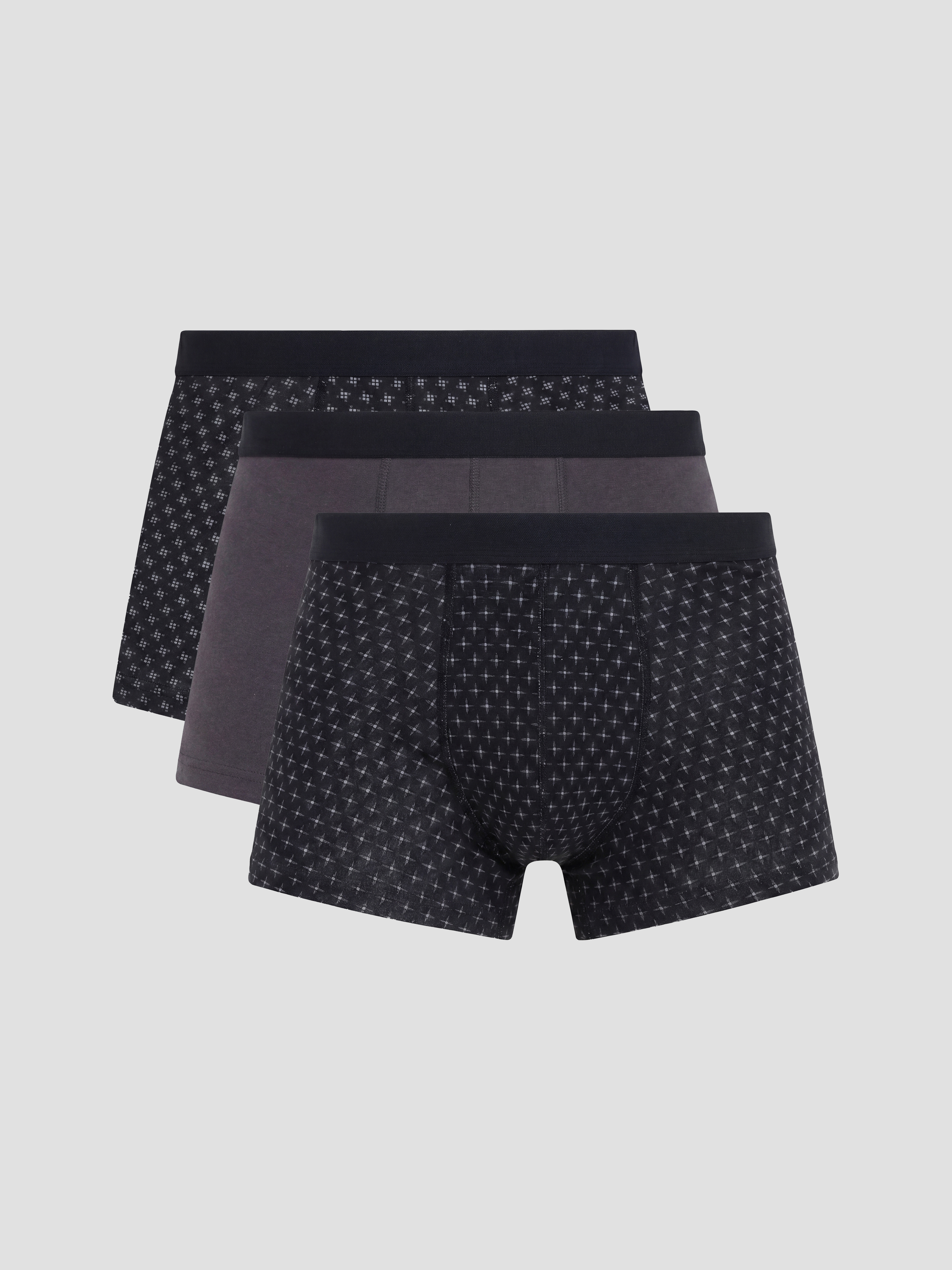 LC WAIKIKI Pamuklu Esnek Erkek Boxer 3'lü