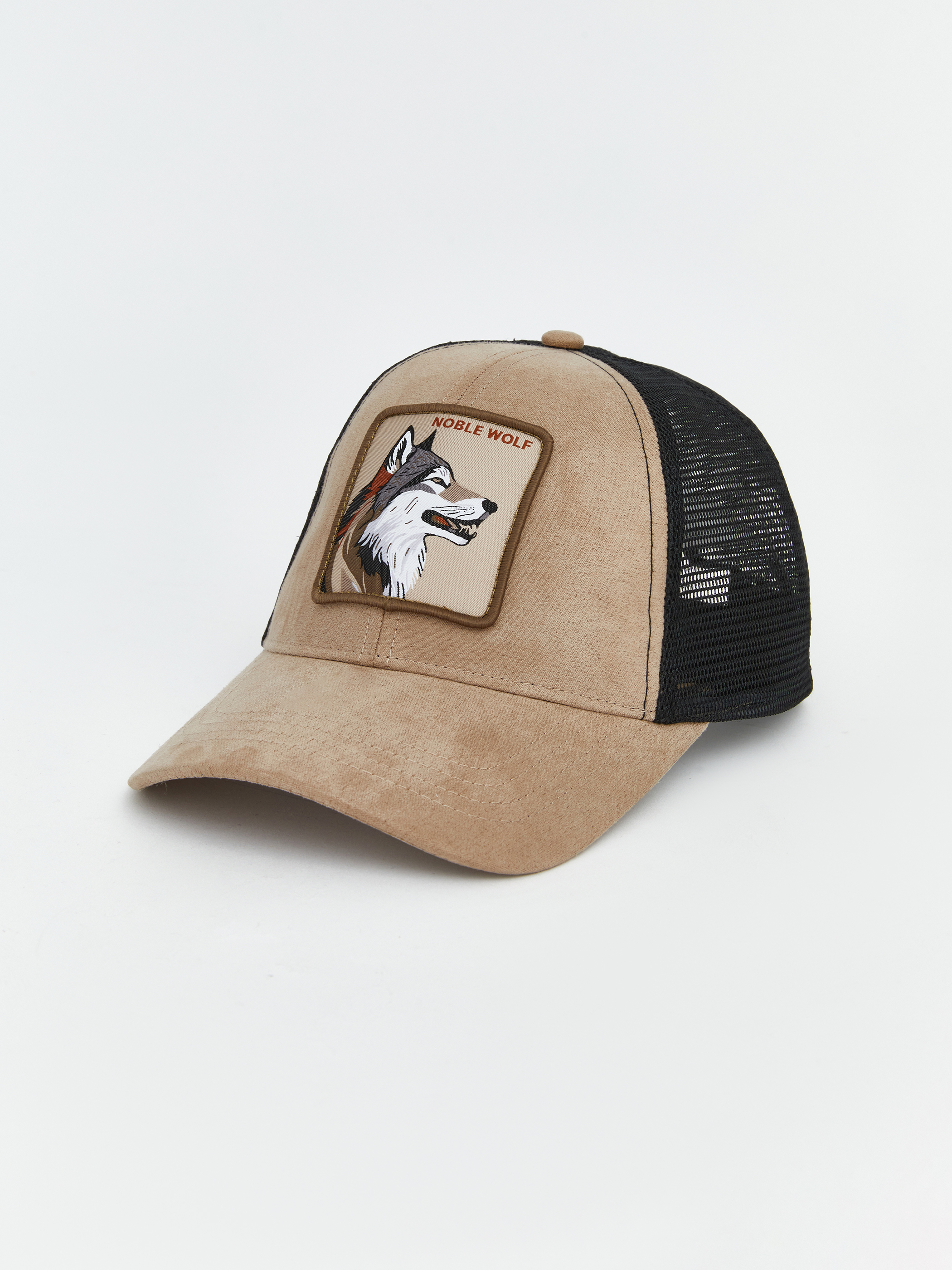 LCW ACCESSORIES Süet Görünümlü Erkek Kep Şapka görsel 2